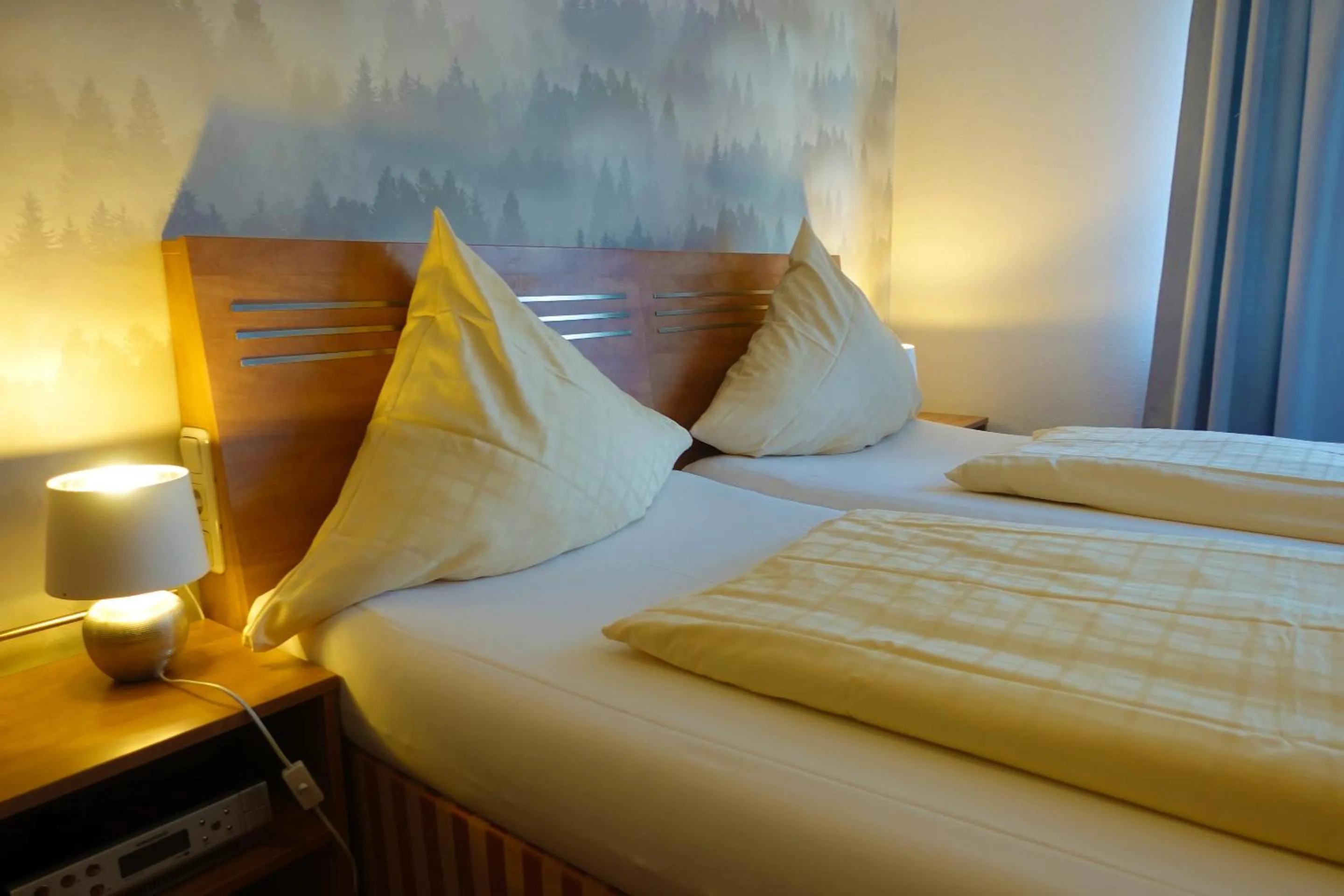 Bedroom, Bed in Hotel Berghof Wasserkuppe & Gästehaus Fuldaquelle