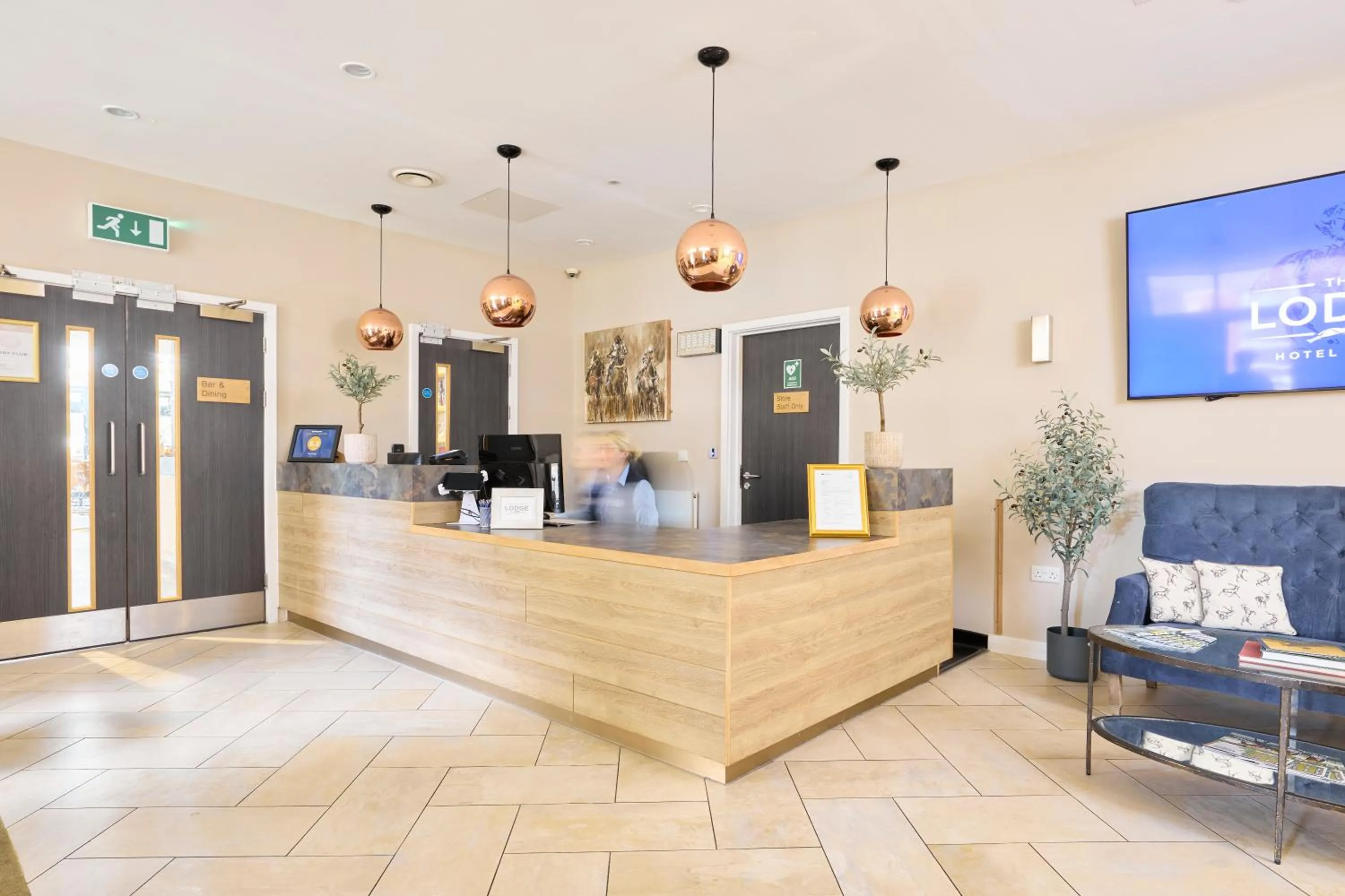 Property building in The Lodge Hotel