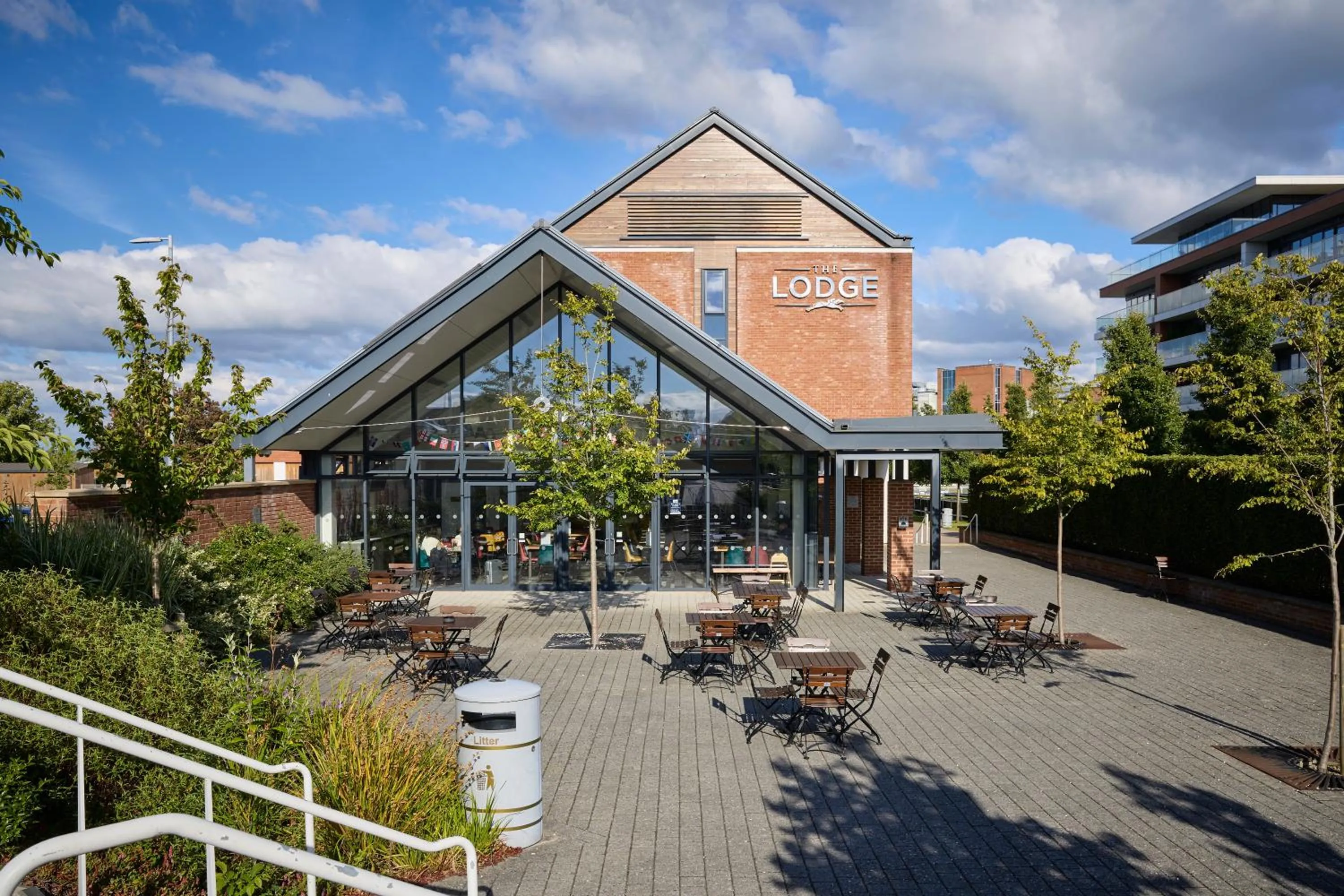 Property building in The Lodge Hotel
