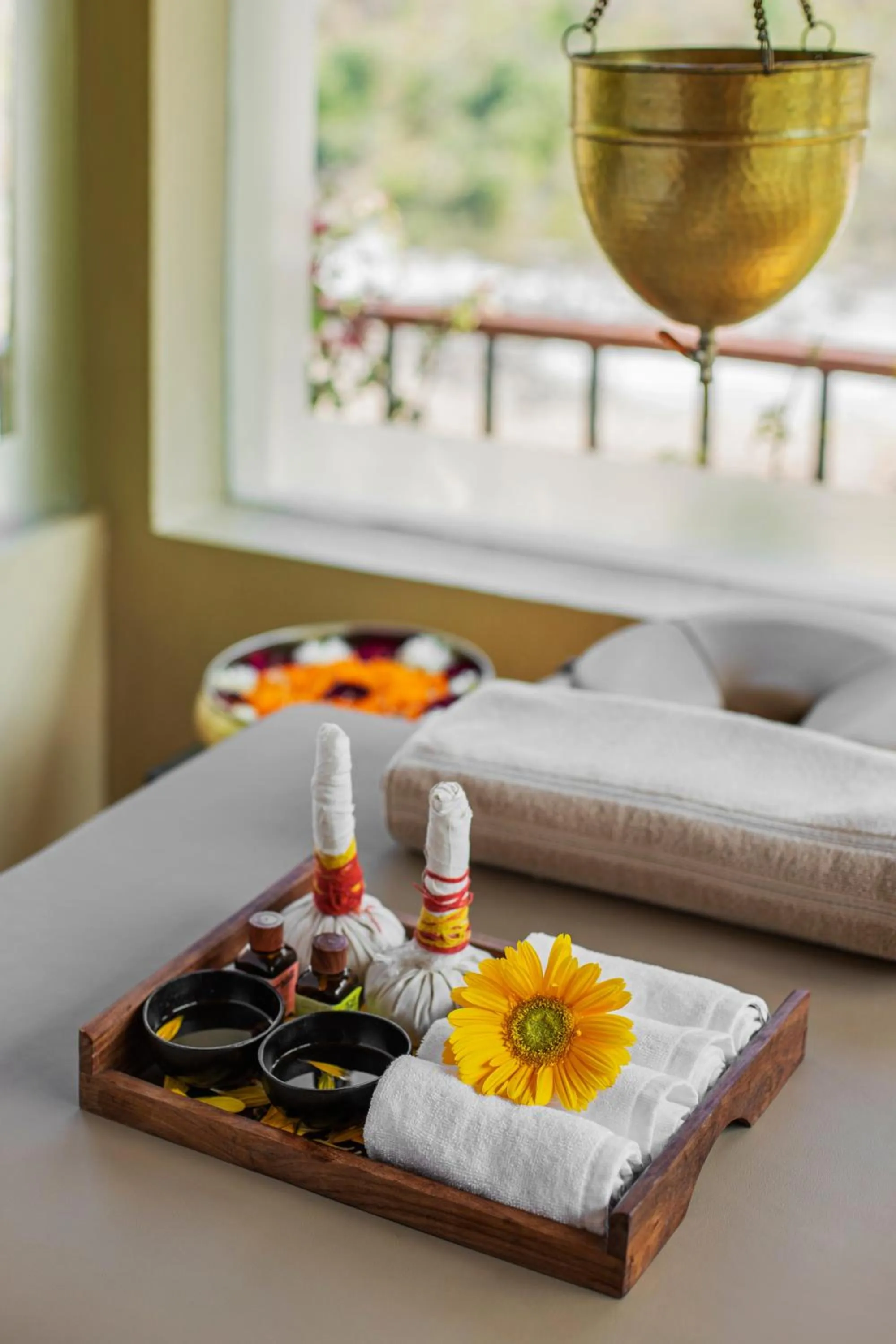 Massage in Raga on the Ganges, Rishikesh