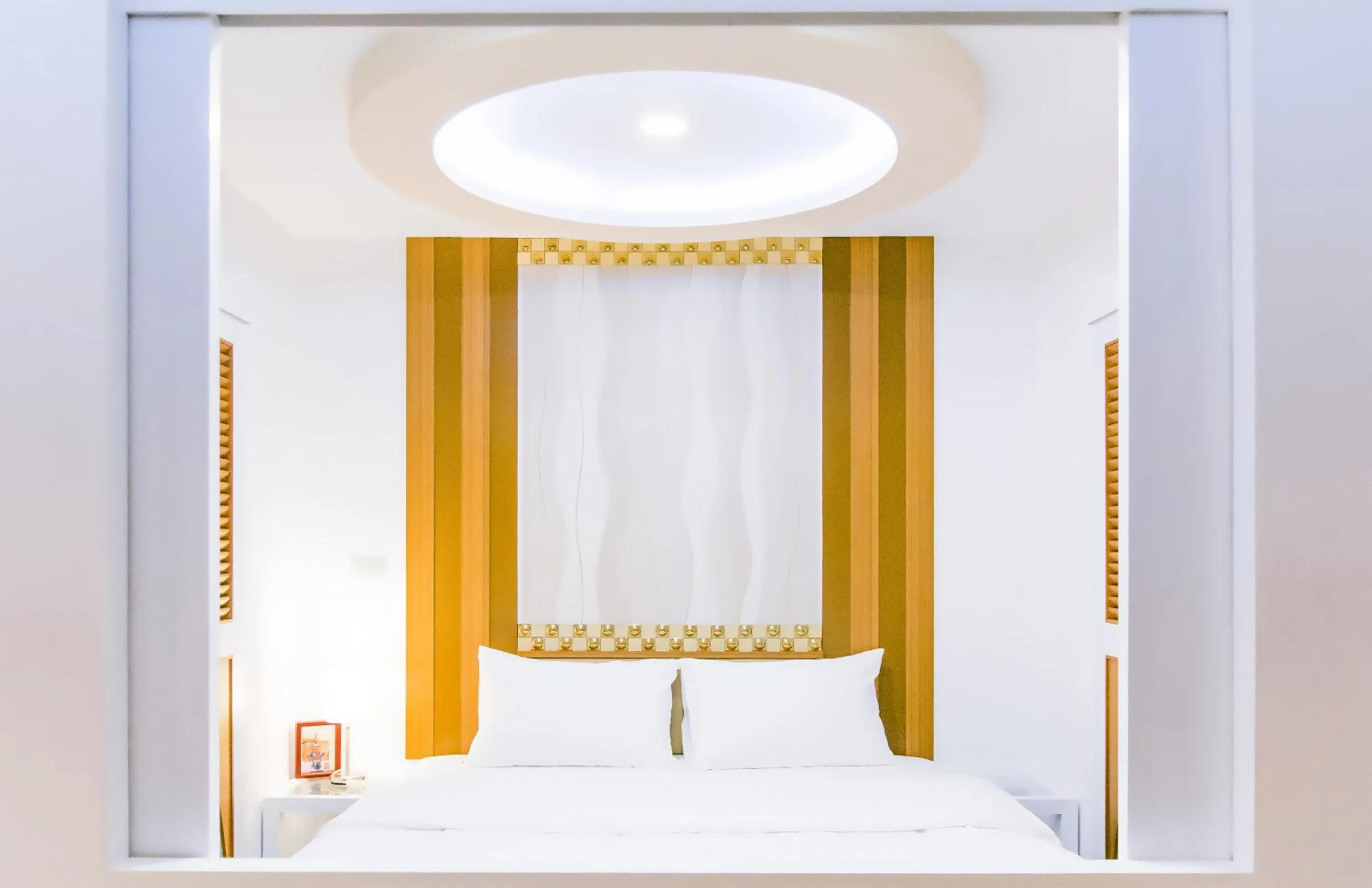 Bed in Sunset Residence Pinklao