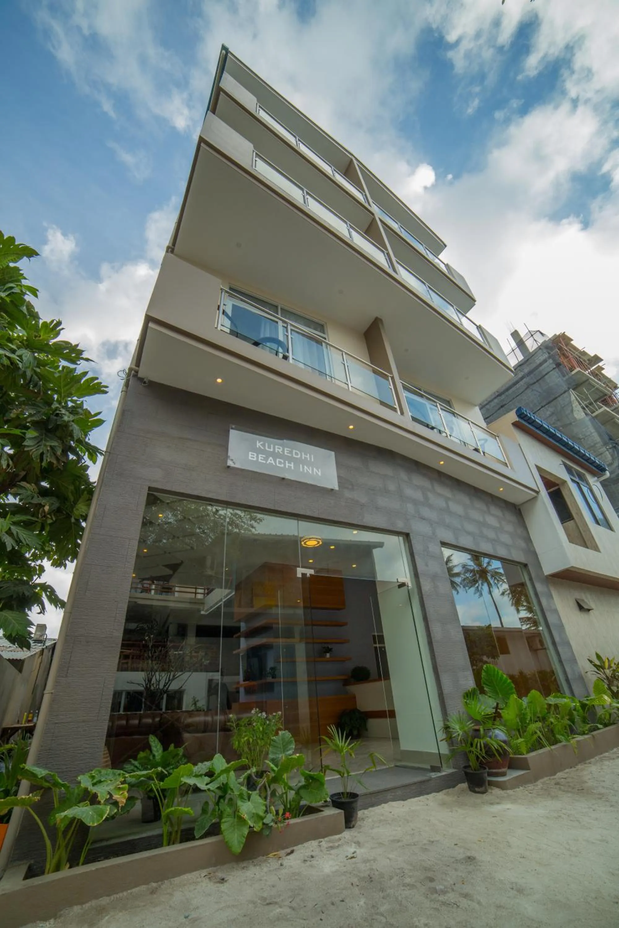 Property building in Kuredhi Beach Inn