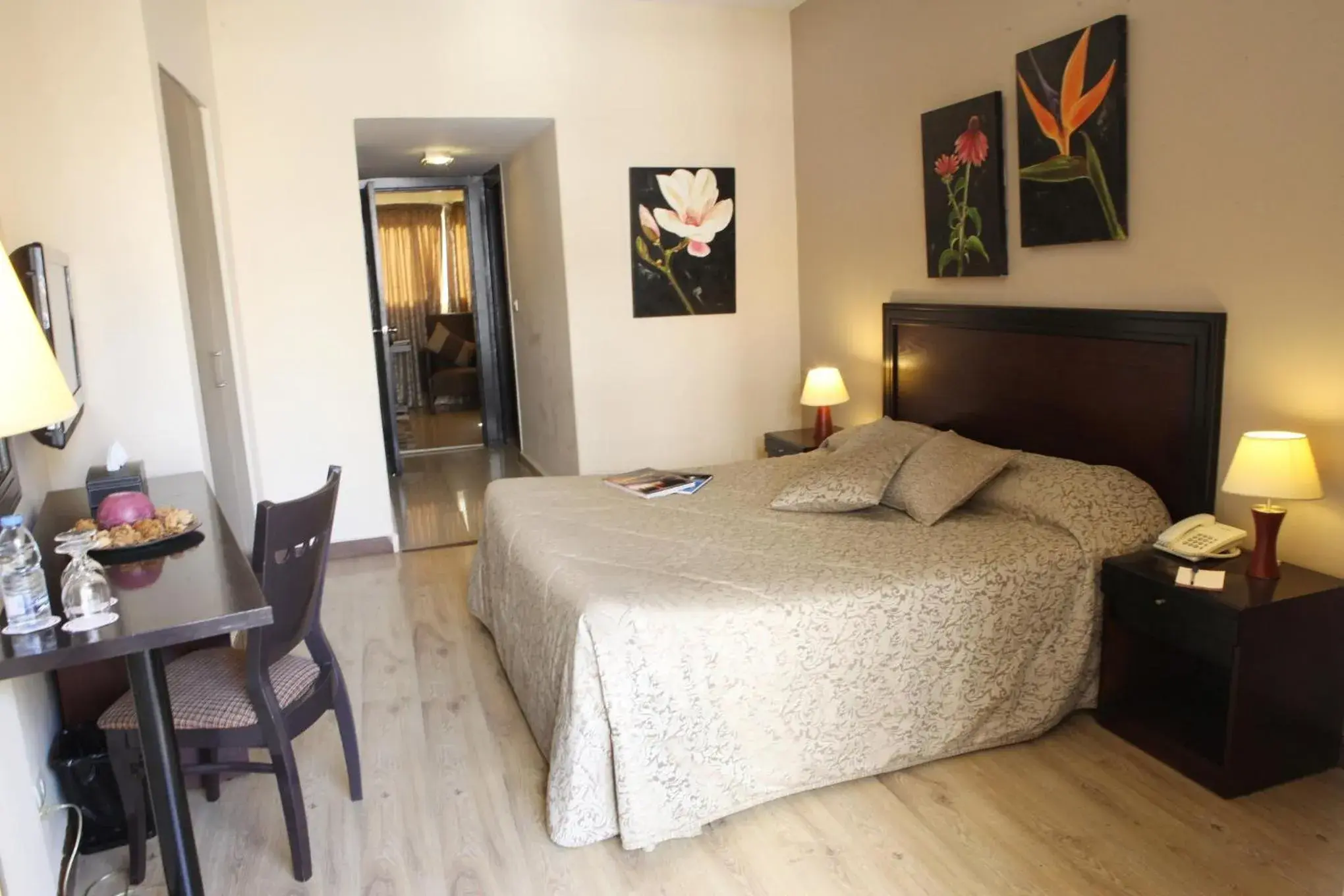 Bed in Mozart Hotel Bed in Mozart Hotel