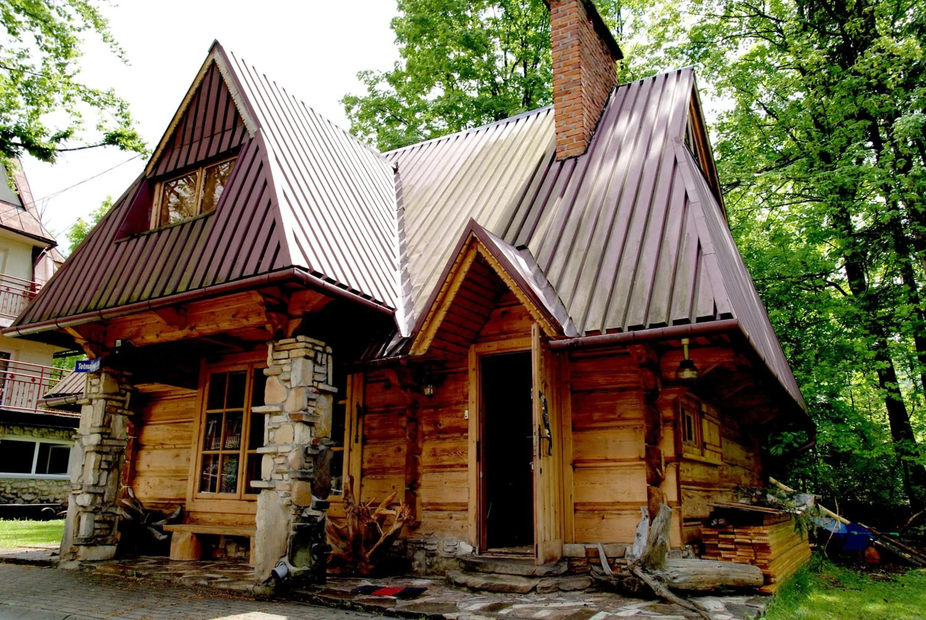 Facade/entrance in Domek Drewniany Tetmajera Centrum Zakopane