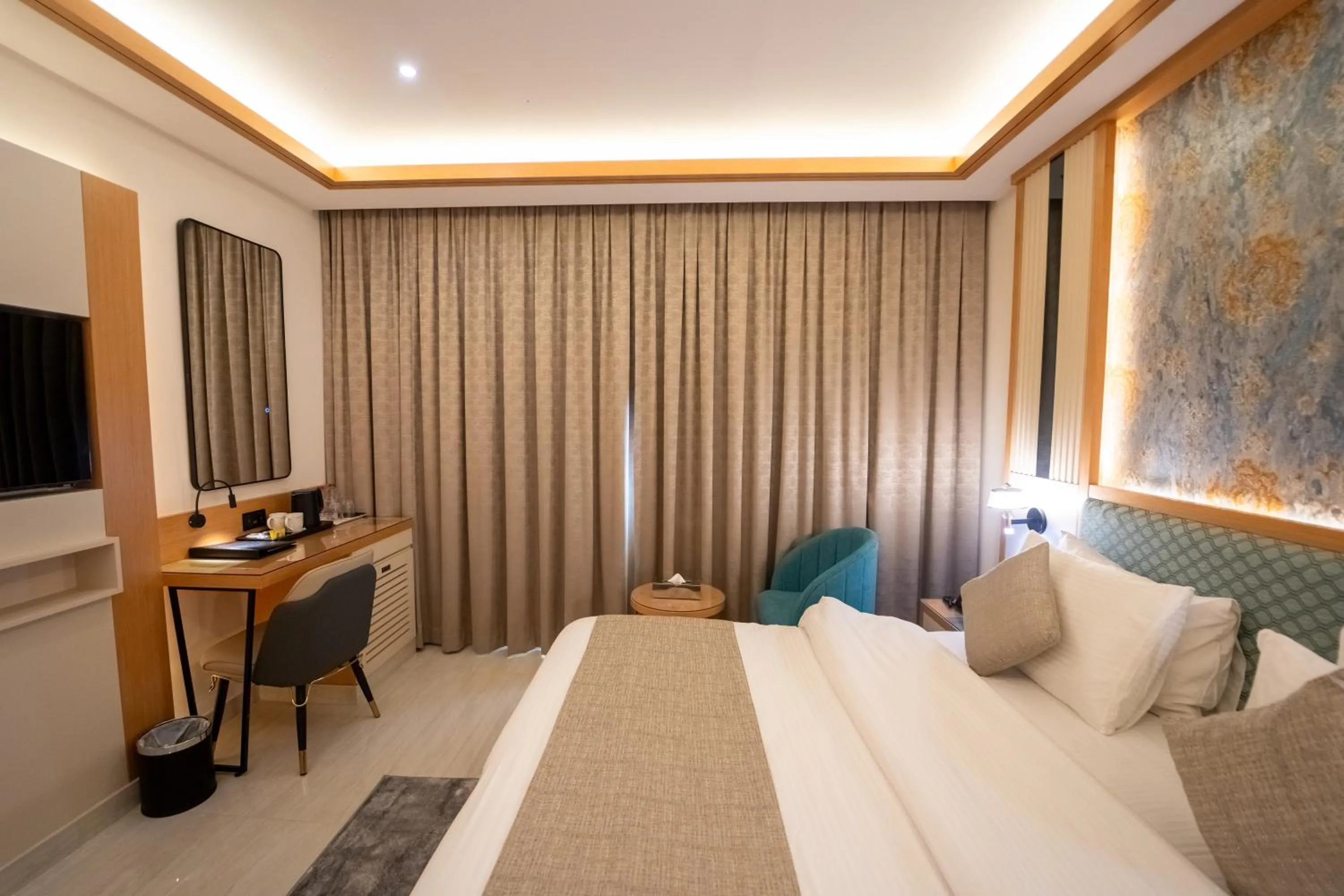 Bed in Smana Hotel Al Raffa