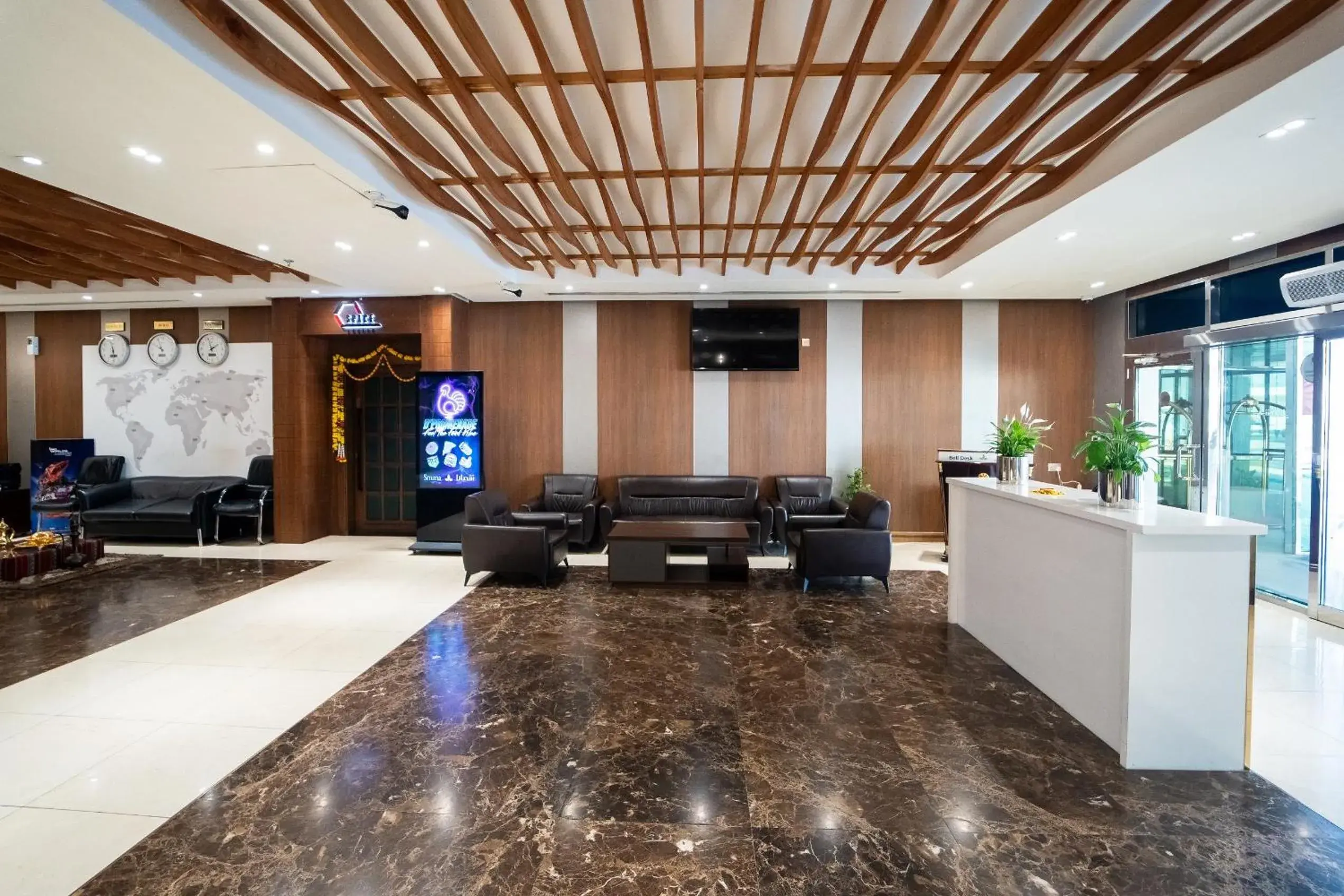 Lobby or reception in Smana Hotel Al Raffa Lobby or reception in Smana Hotel Al Raffa