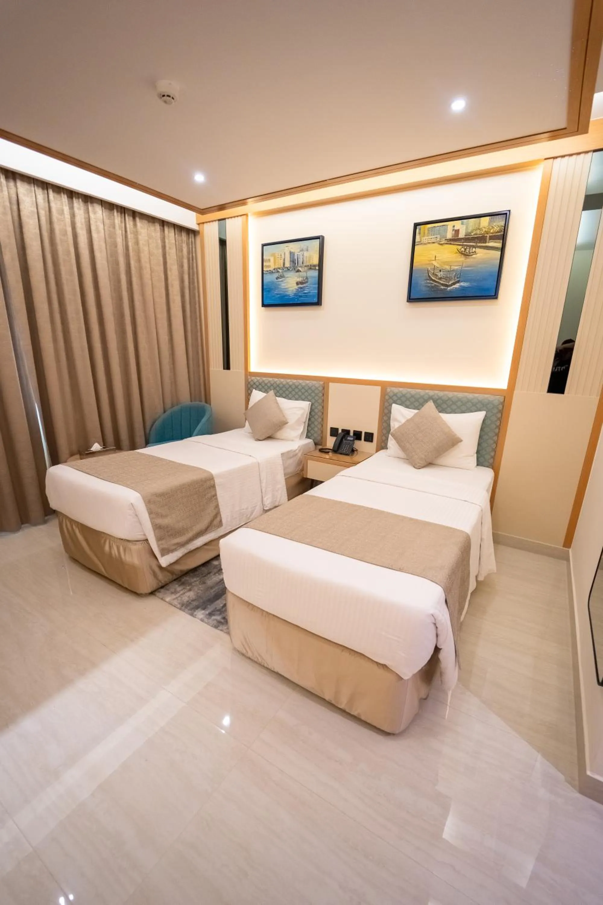 Bed in Smana Hotel Al Raffa