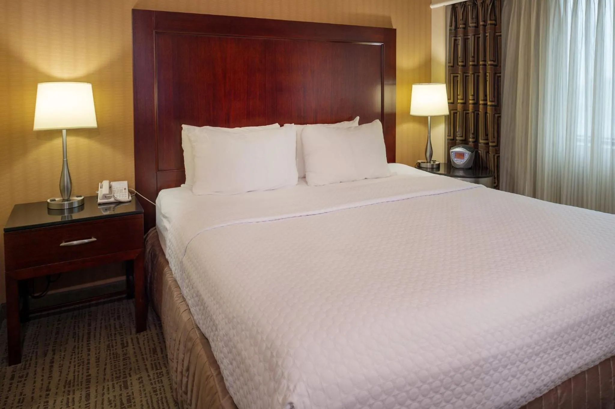 Photo of the whole room, Bed in Crowne Plaza Hotel St. Louis Airport by IHG