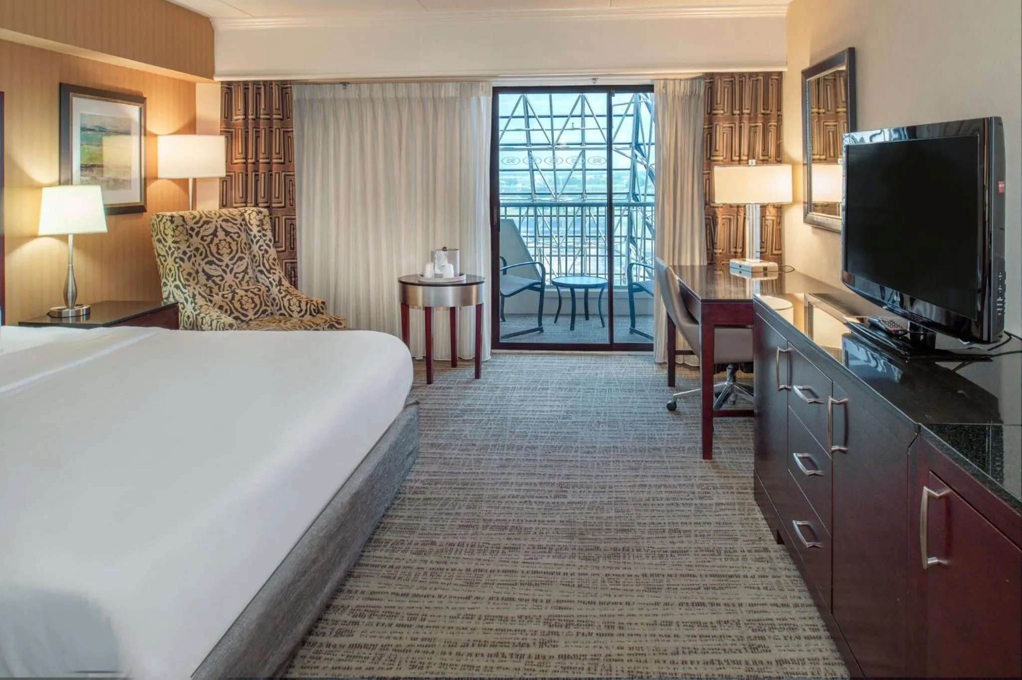 Photo of the whole room, Bed in Crowne Plaza Hotel St. Louis Airport by IHG