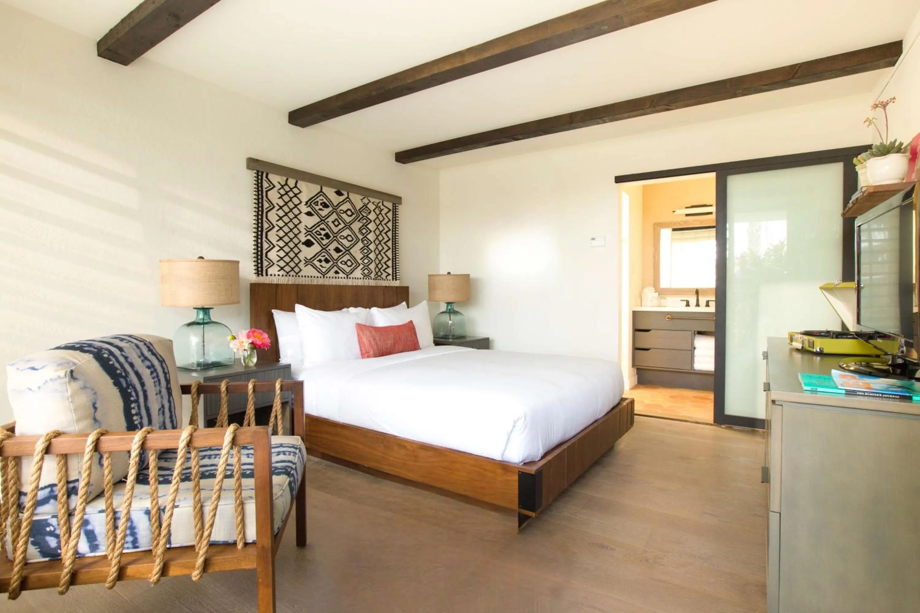 Bed in The Leta Santa Barbara Goleta, Tapestry Collection by Hilton