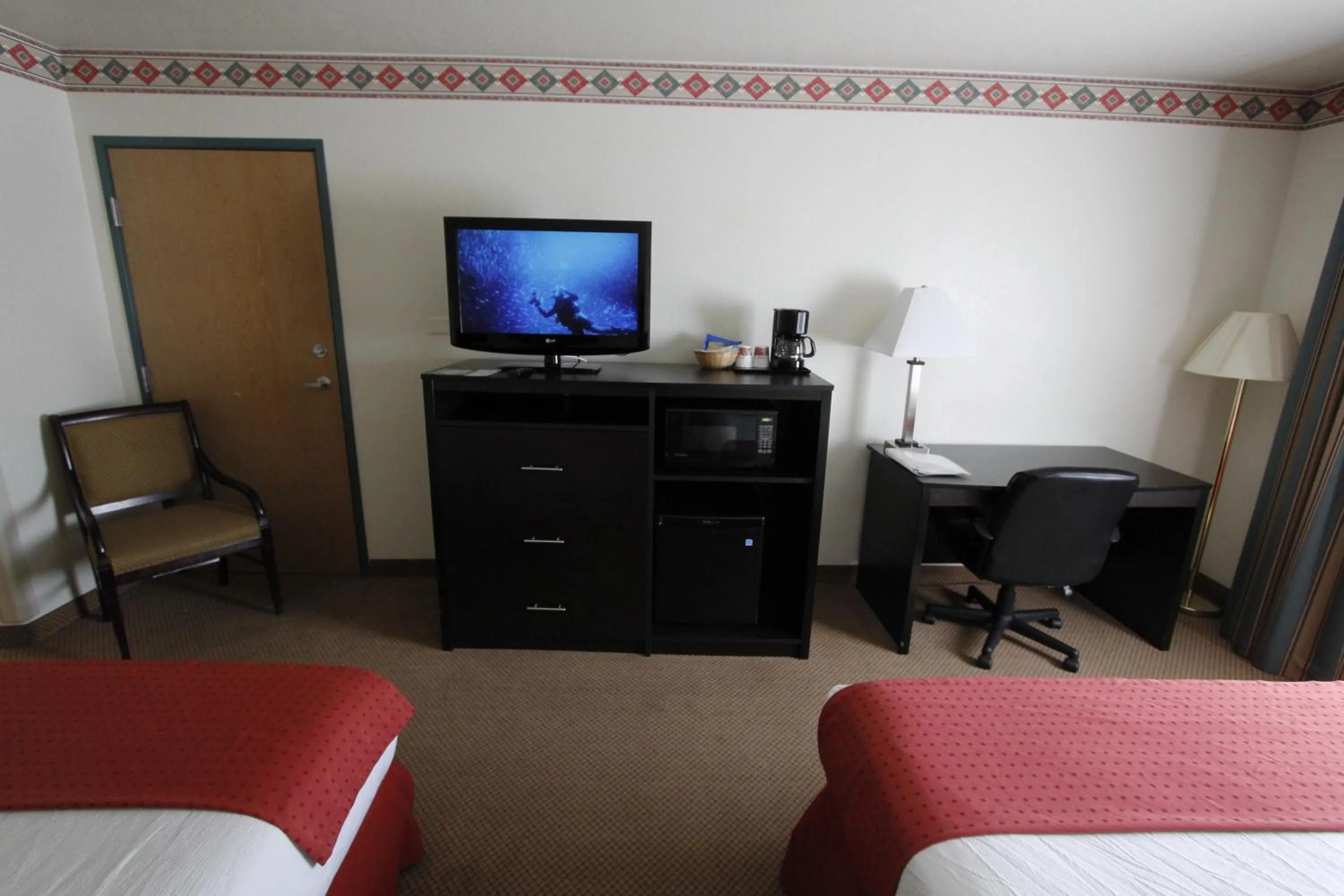 Decorative detail, Bed in Ramada by Wyndham Williams/Grand Canyon Area