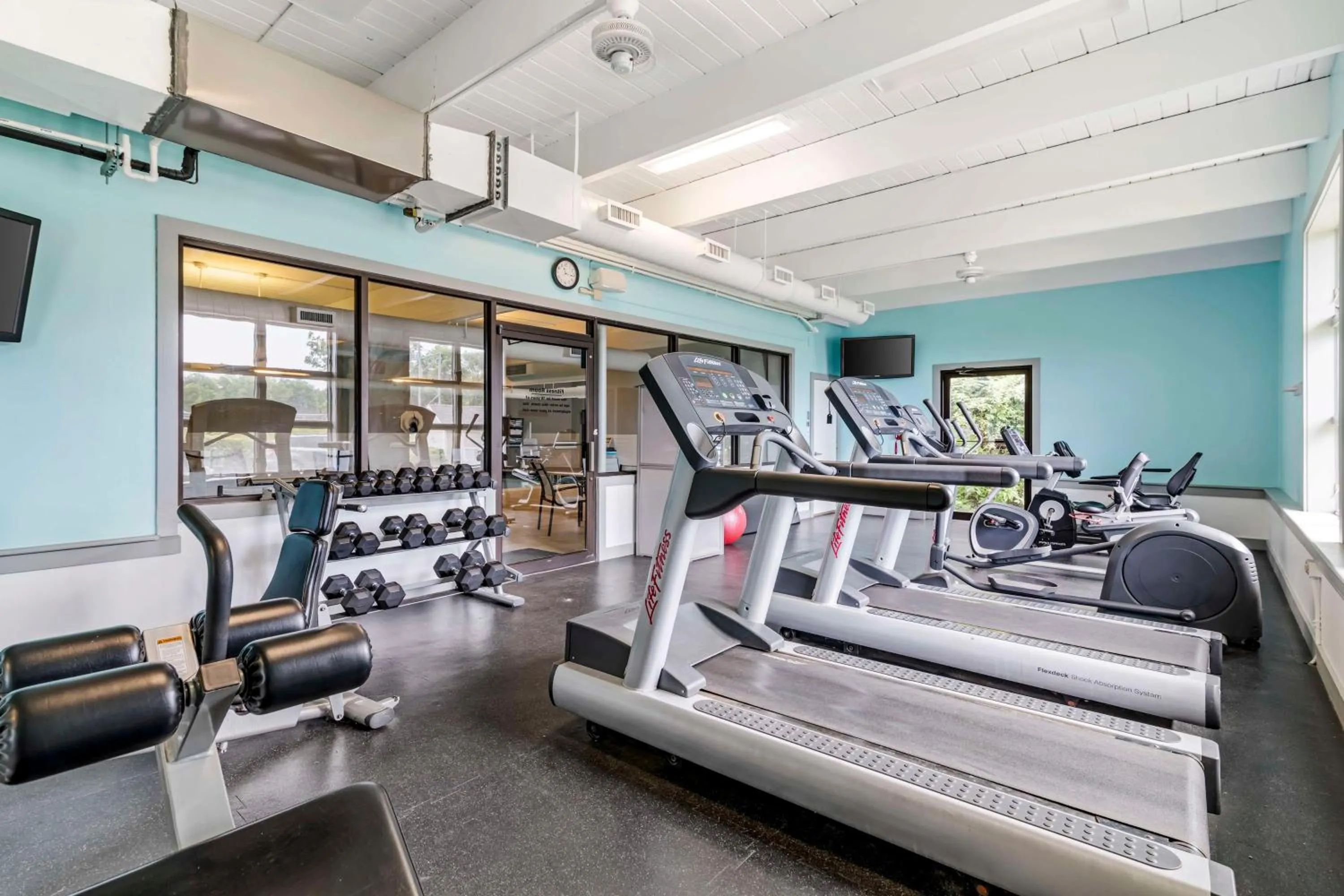 Fitness centre/facilities in Best Western Springfield Hotel