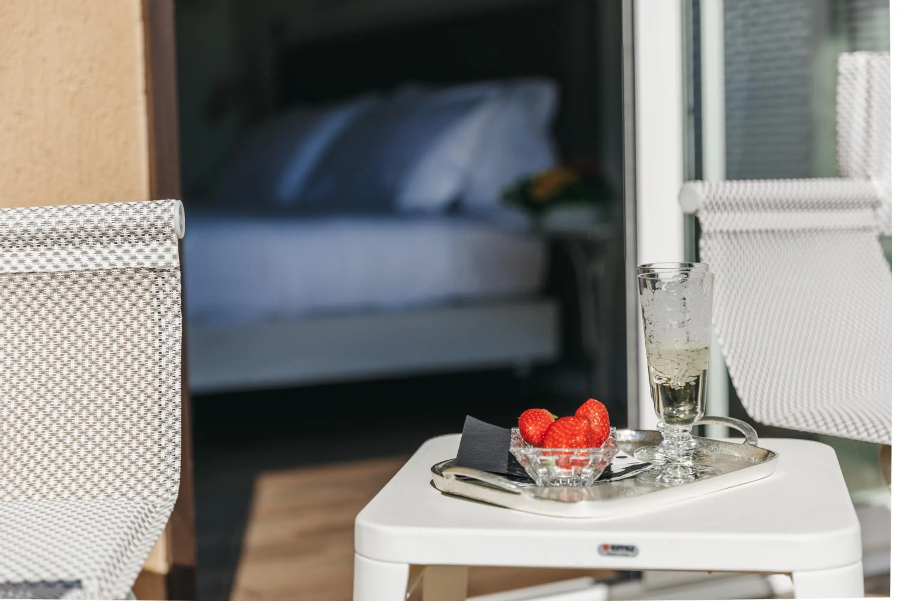 Balcony/Terrace, Bed in I Segreti della Valle