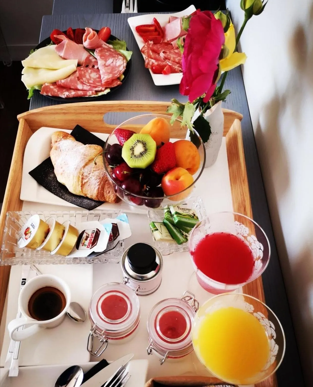 Breakfast in I Segreti della Valle