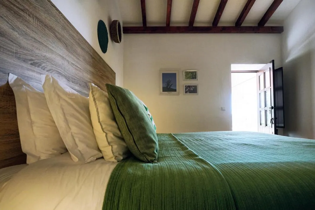 Bed in Vale Fuzeiros Nature Guest House