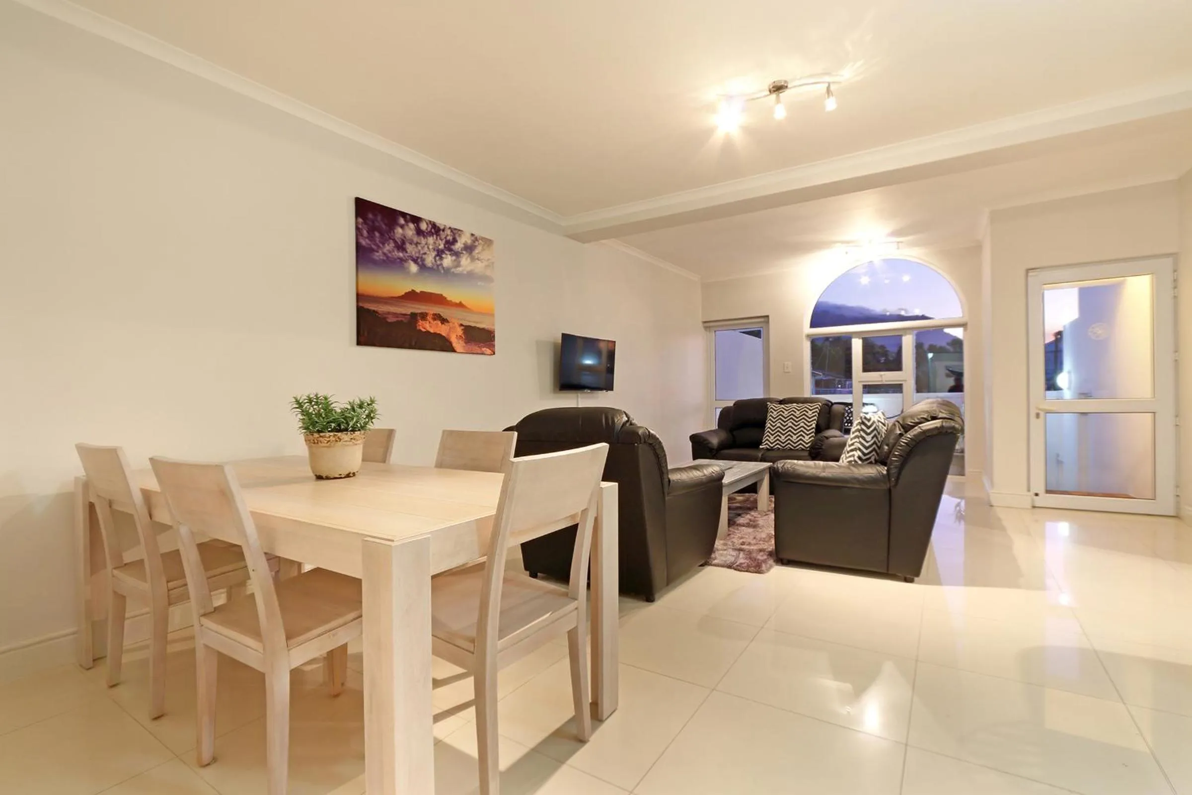 Living room in Camps Bay Beach Apartment