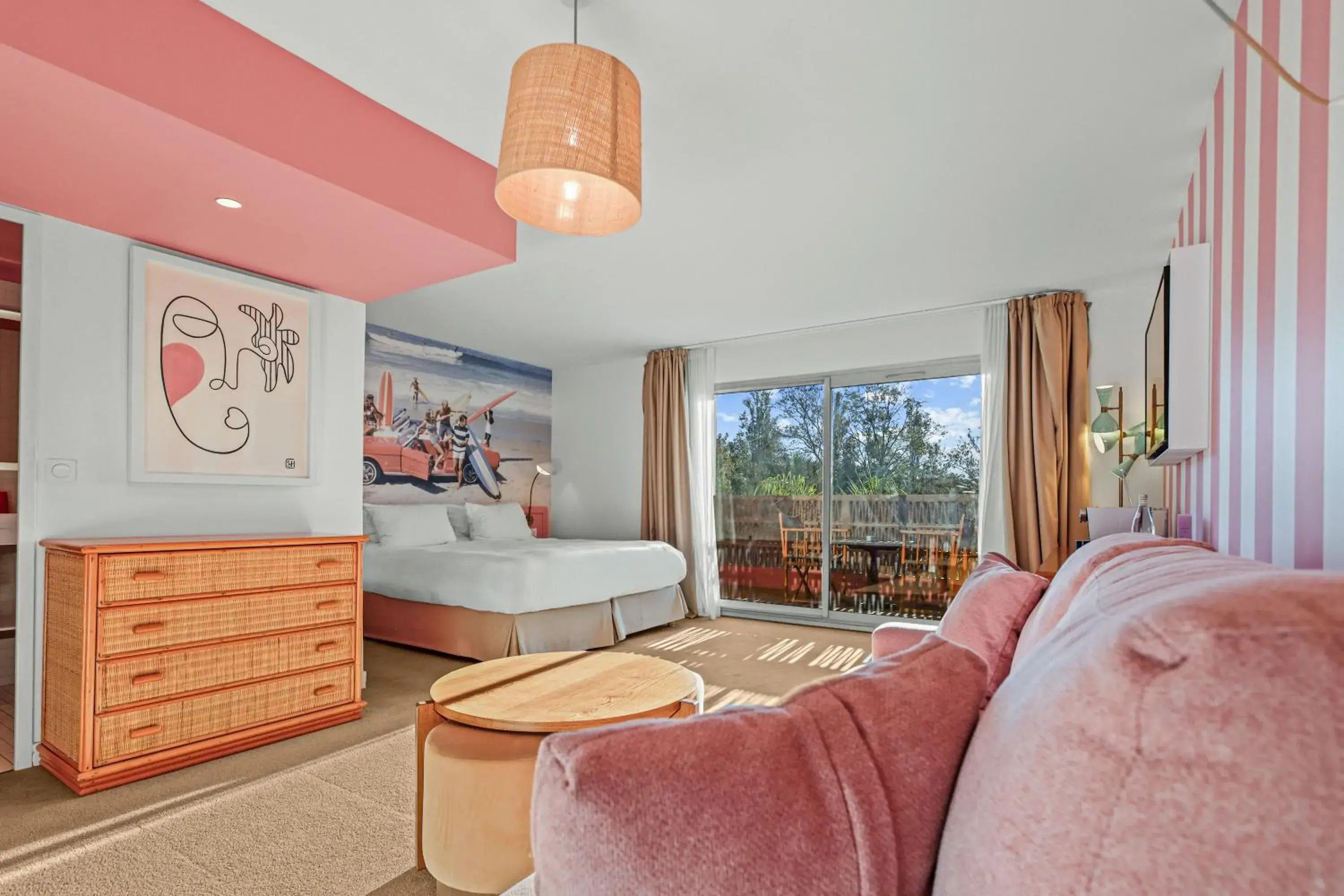 Photo of the whole room in Hotel Casarose - Cannes Mandelieu Photo of the whole room in Hotel Casarose - Cannes Mandelieu