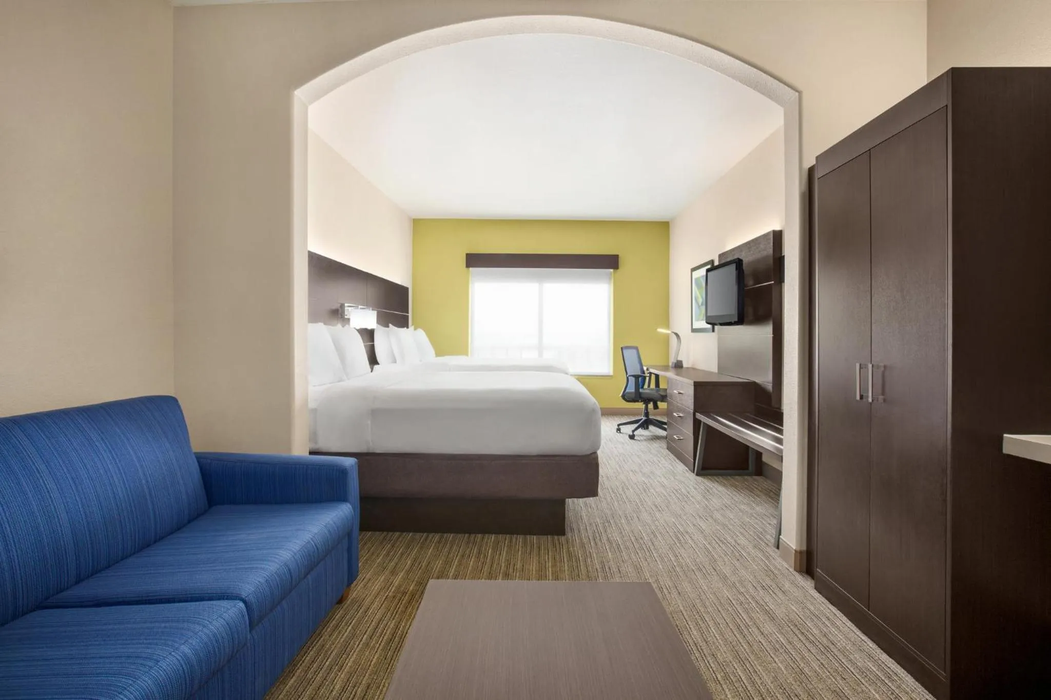 Photo of the whole room, Bed in Holiday Inn Express Hotel & Suites San Antonio NW-Medical Area by IHG
