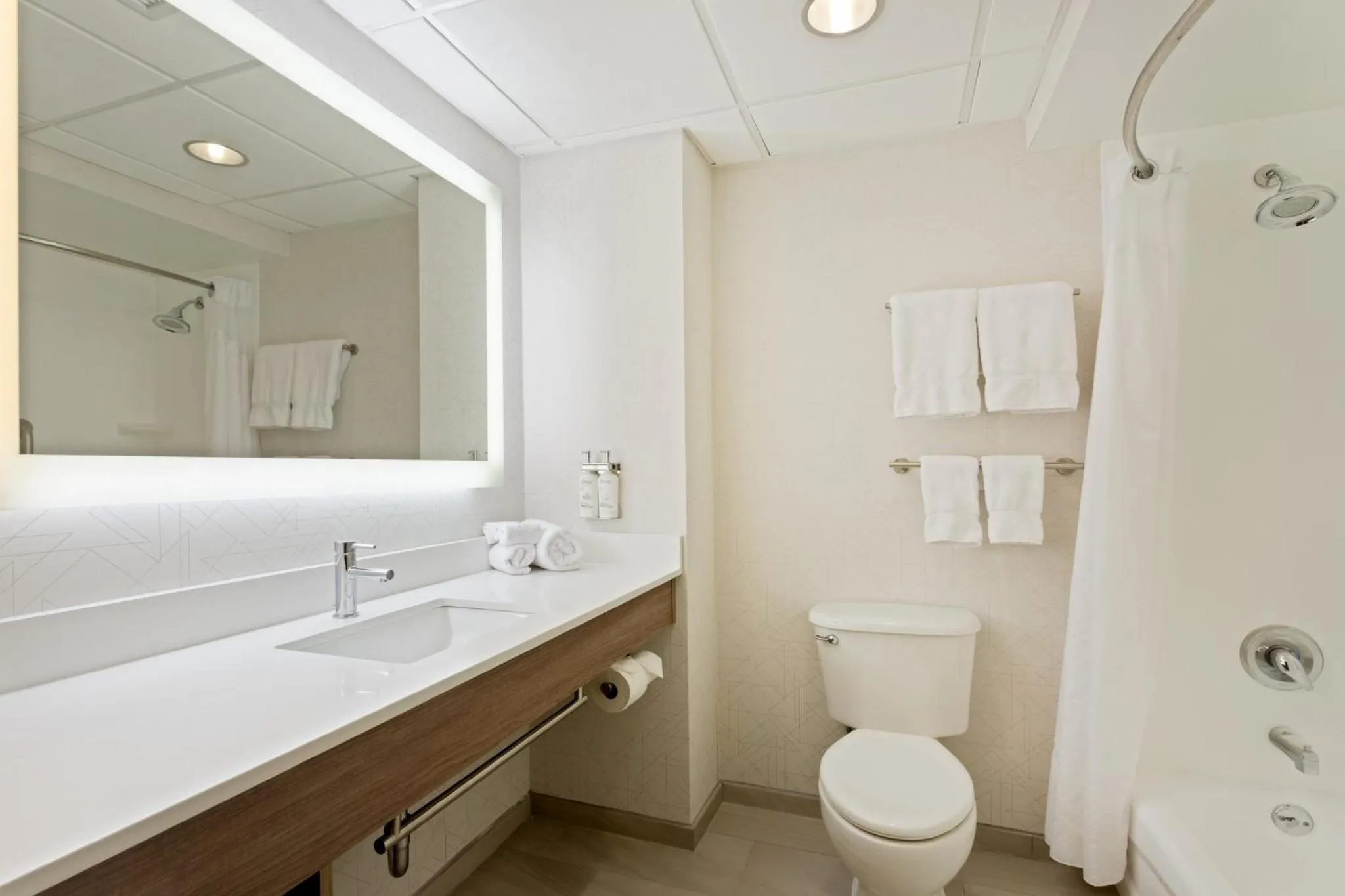 Bathroom in Holiday Inn Express Hauppauge-Long Island by IHG
