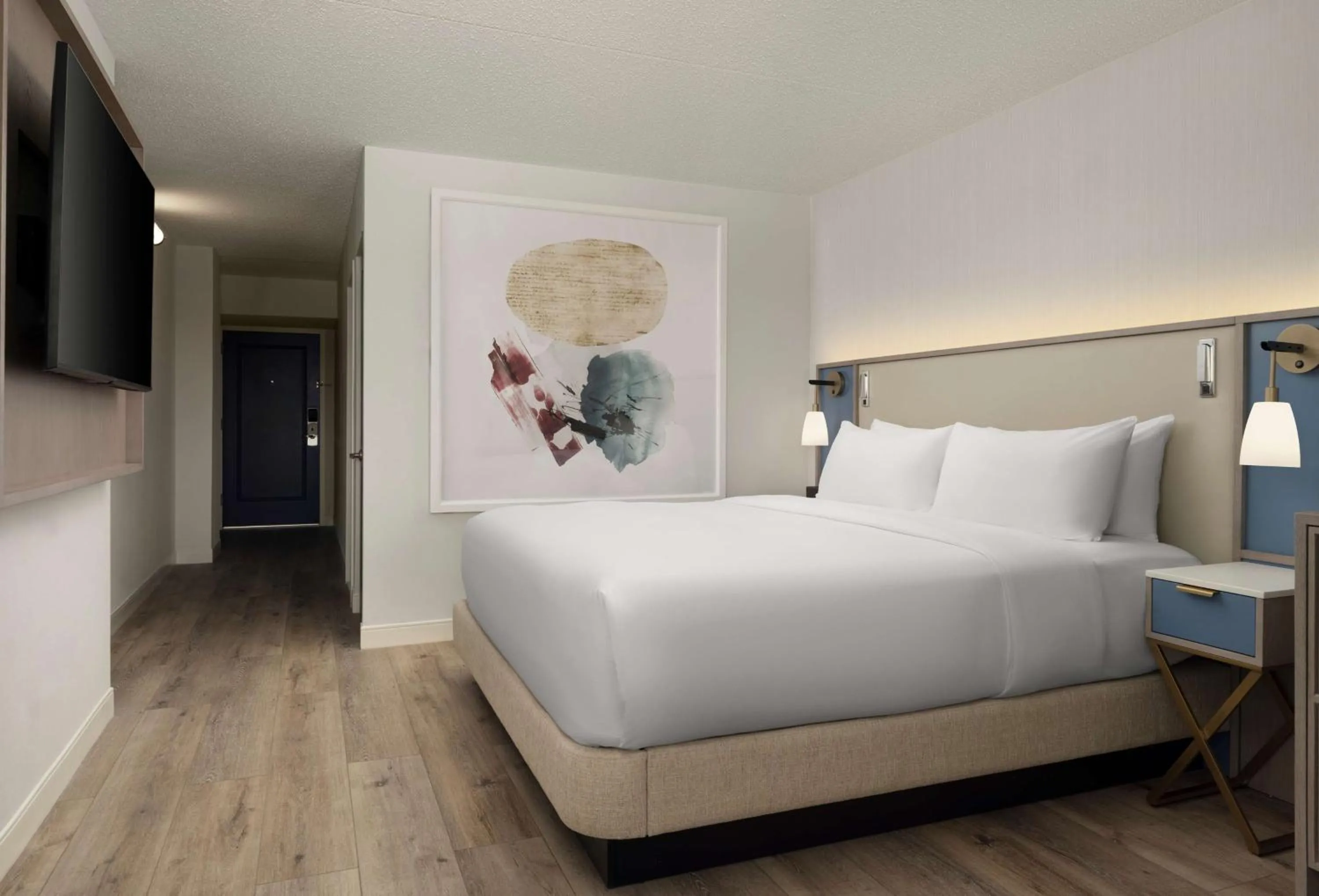 Bedroom, Bed in Sonesta White Plains Downtown