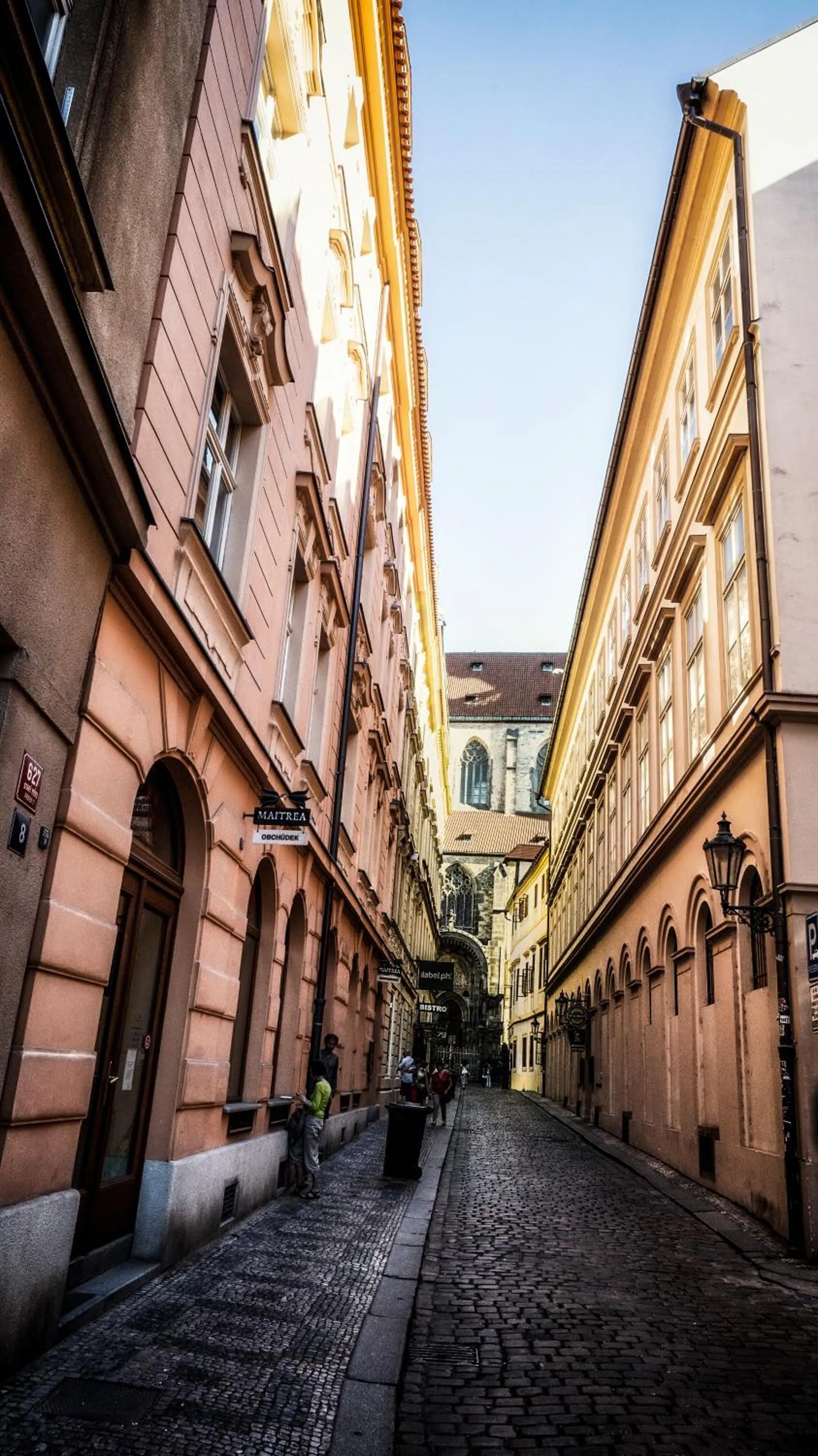 Street view in Apartment by the Old Town Square