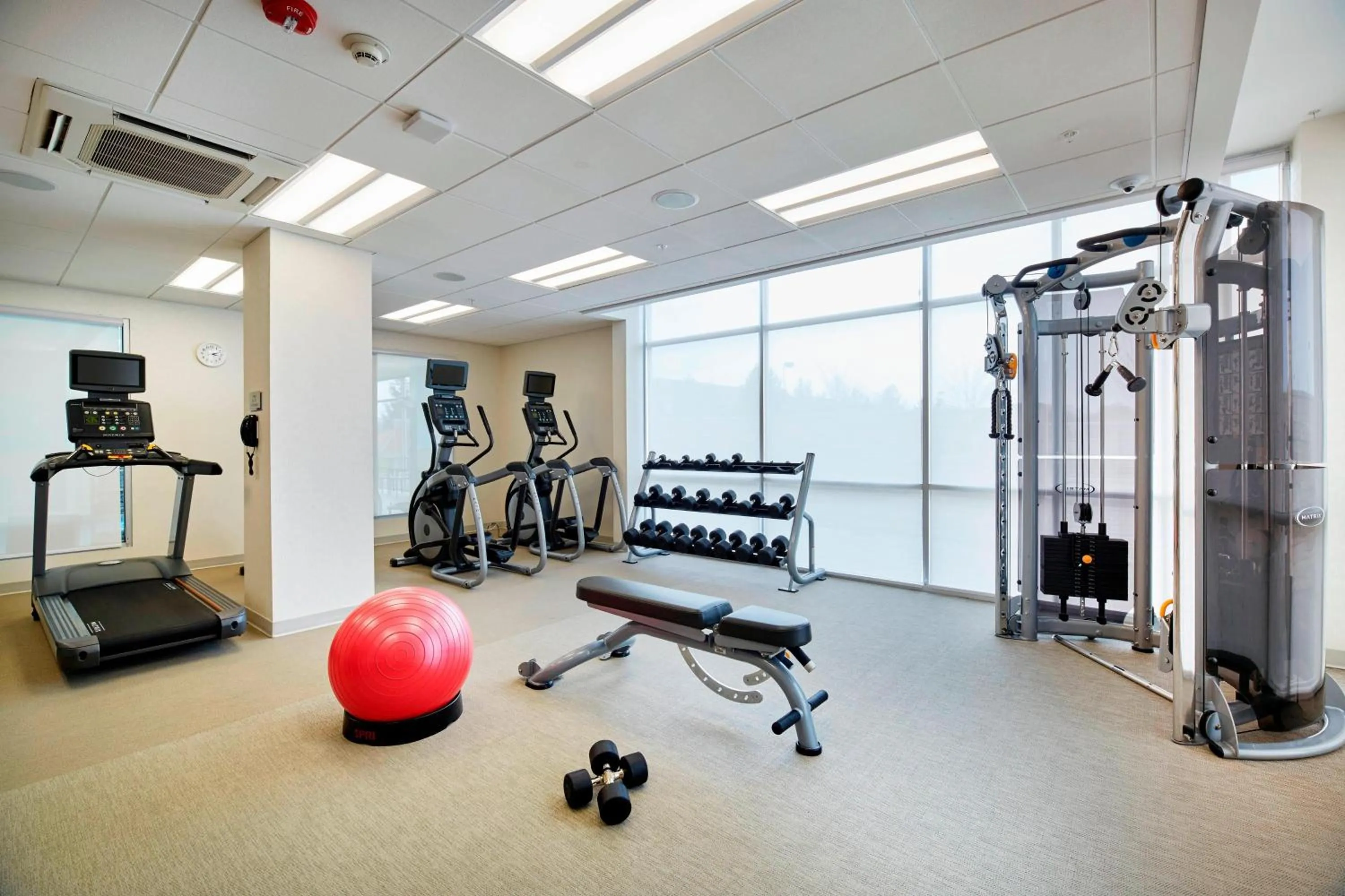 Fitness centre/facilities in SpringHill Suites by Marriott Dayton Beavercreek
