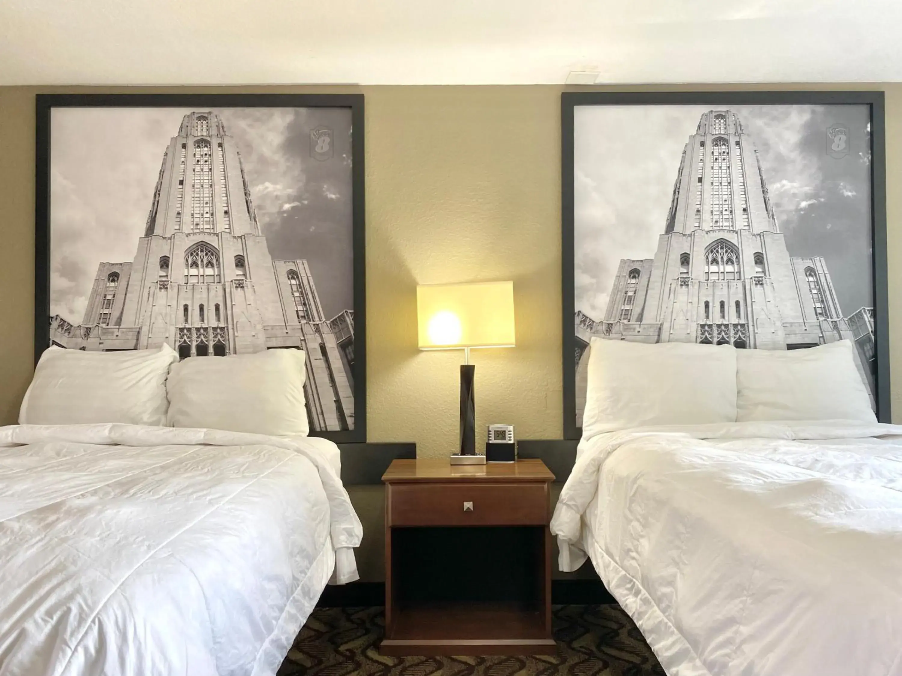 Bed in Super 8 by Wyndham Greensburg Bed in Super 8 by Wyndham Greensburg