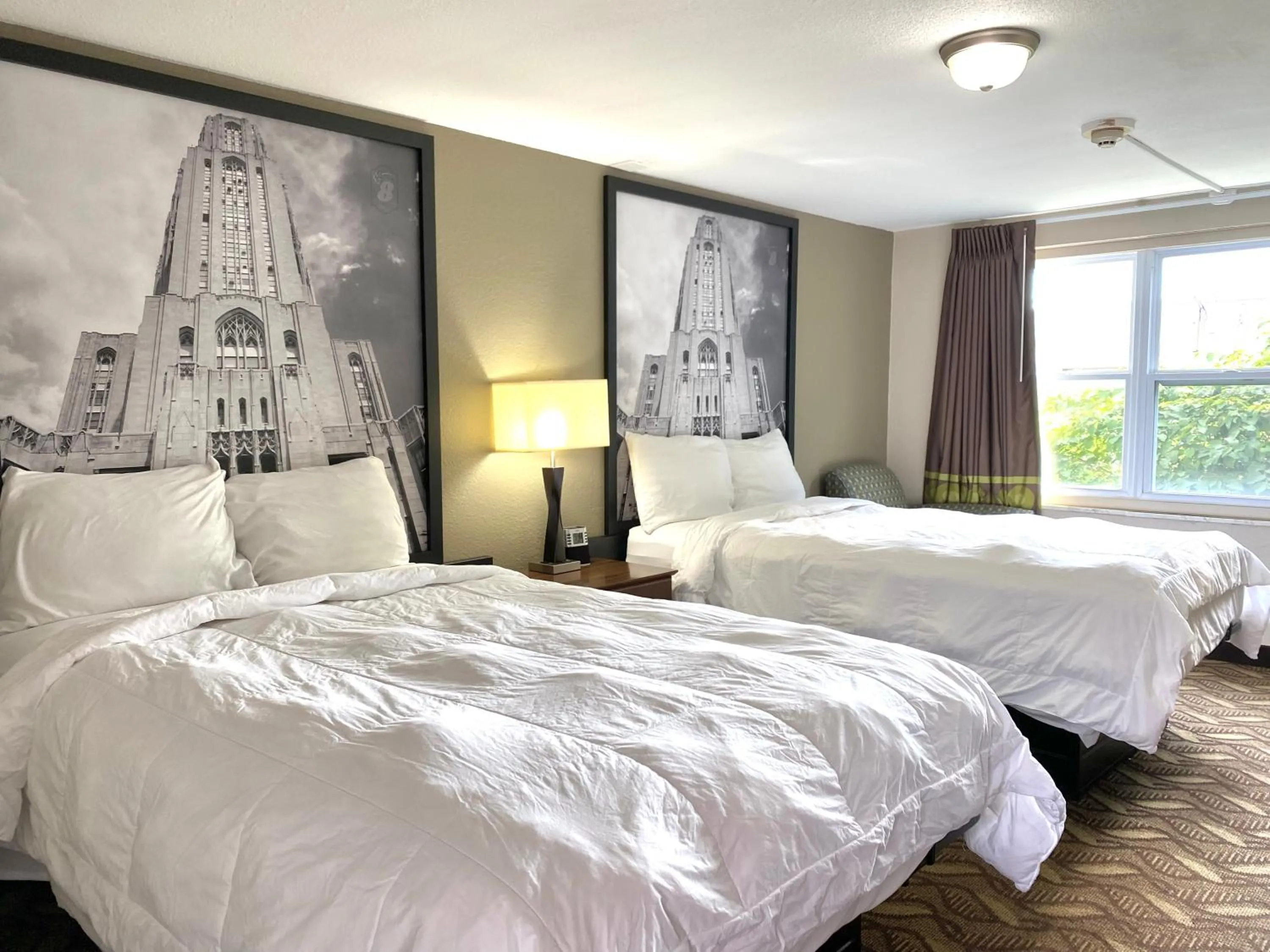 Bed in Super 8 by Wyndham Greensburg