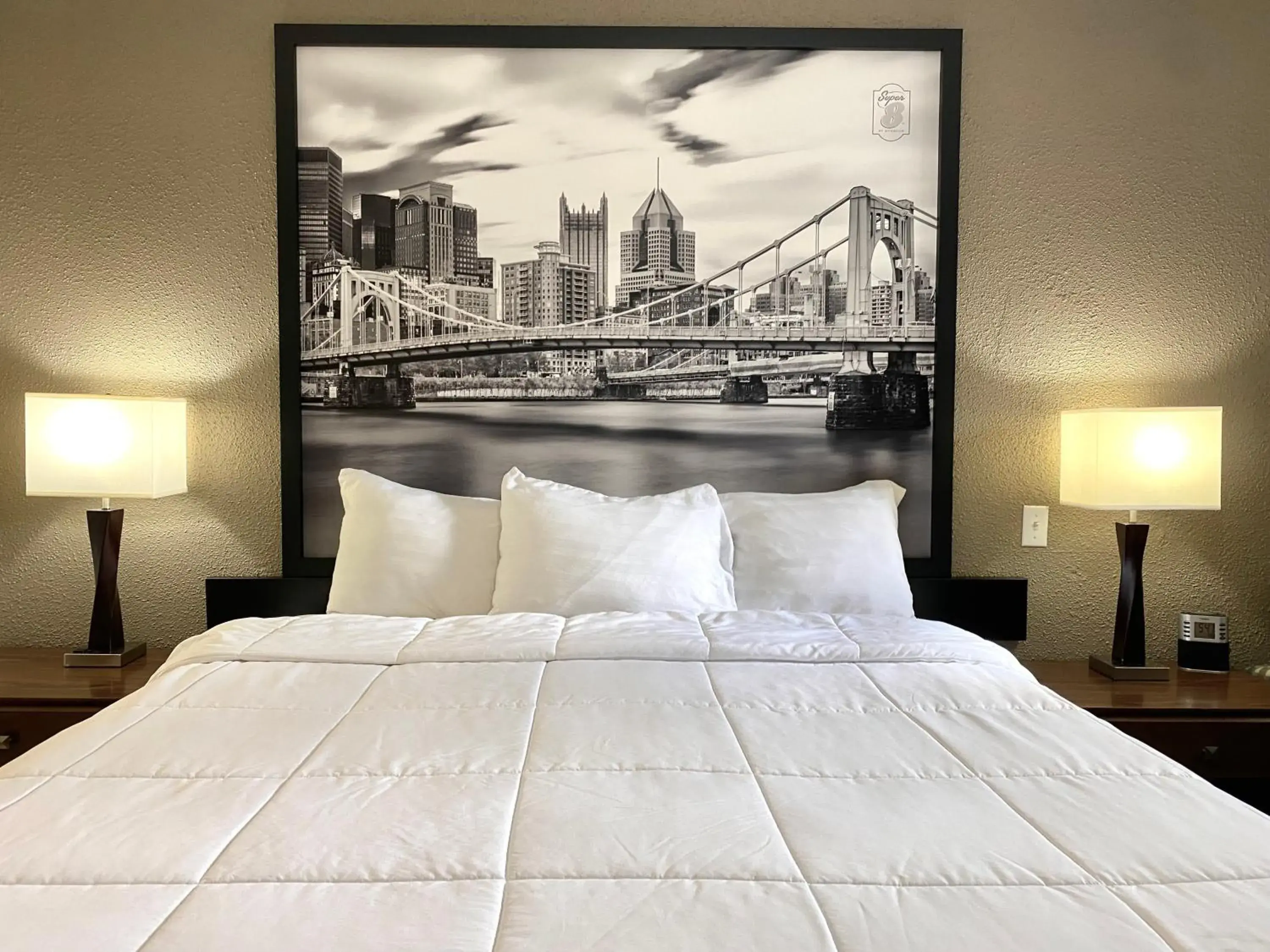 Photo of the whole room, Bed in Super 8 by Wyndham Greensburg Photo of the whole room, Bed in Super 8 by Wyndham Greensburg