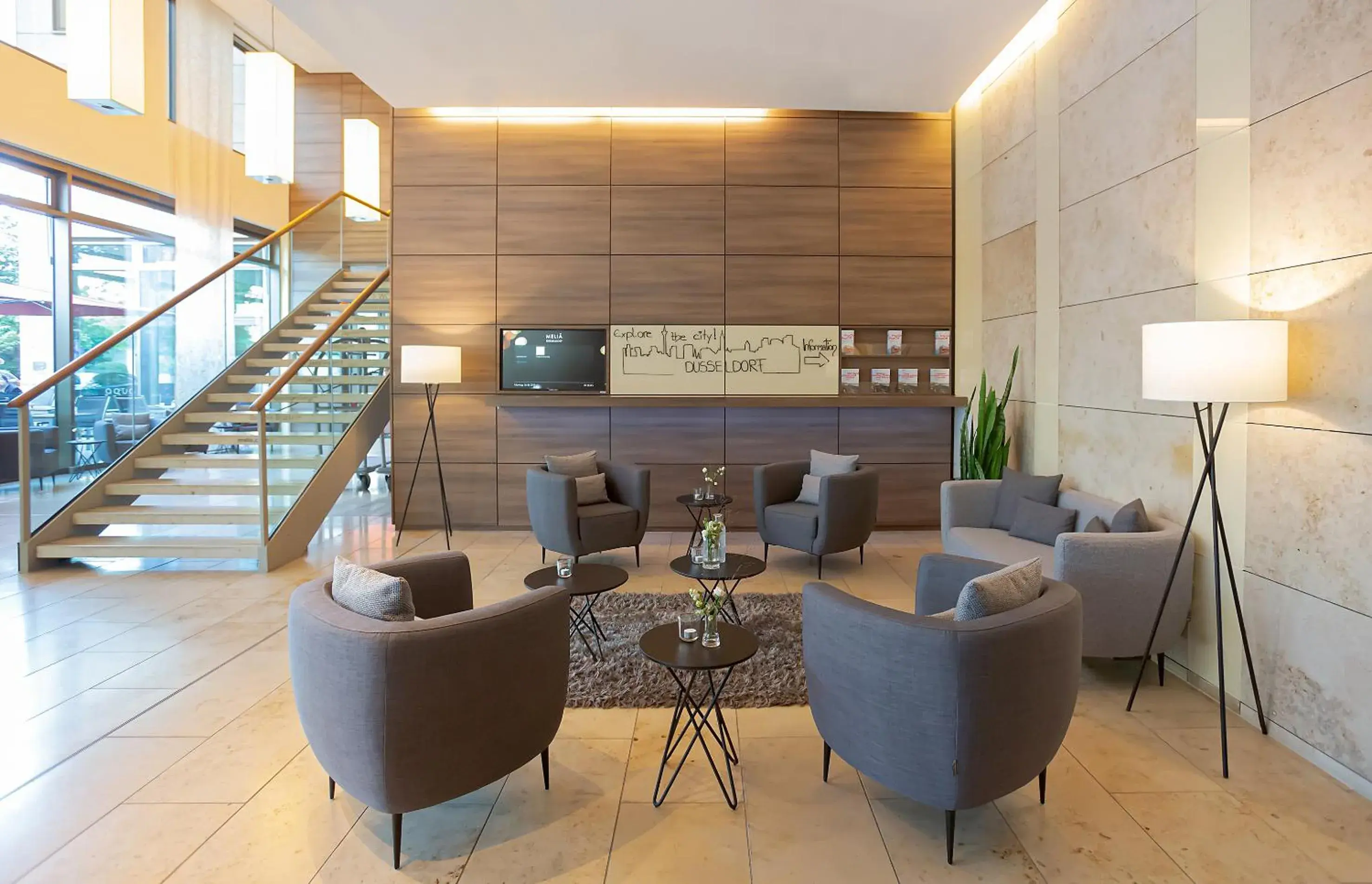 Living room in Meliá Düsseldorf Living room in Meliá Düsseldorf