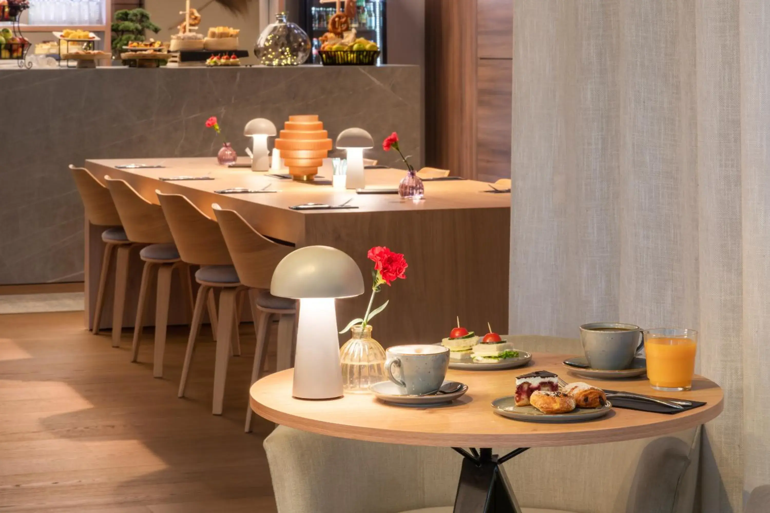 Food and drinks in Meliá Düsseldorf Food and drinks in Meliá Düsseldorf