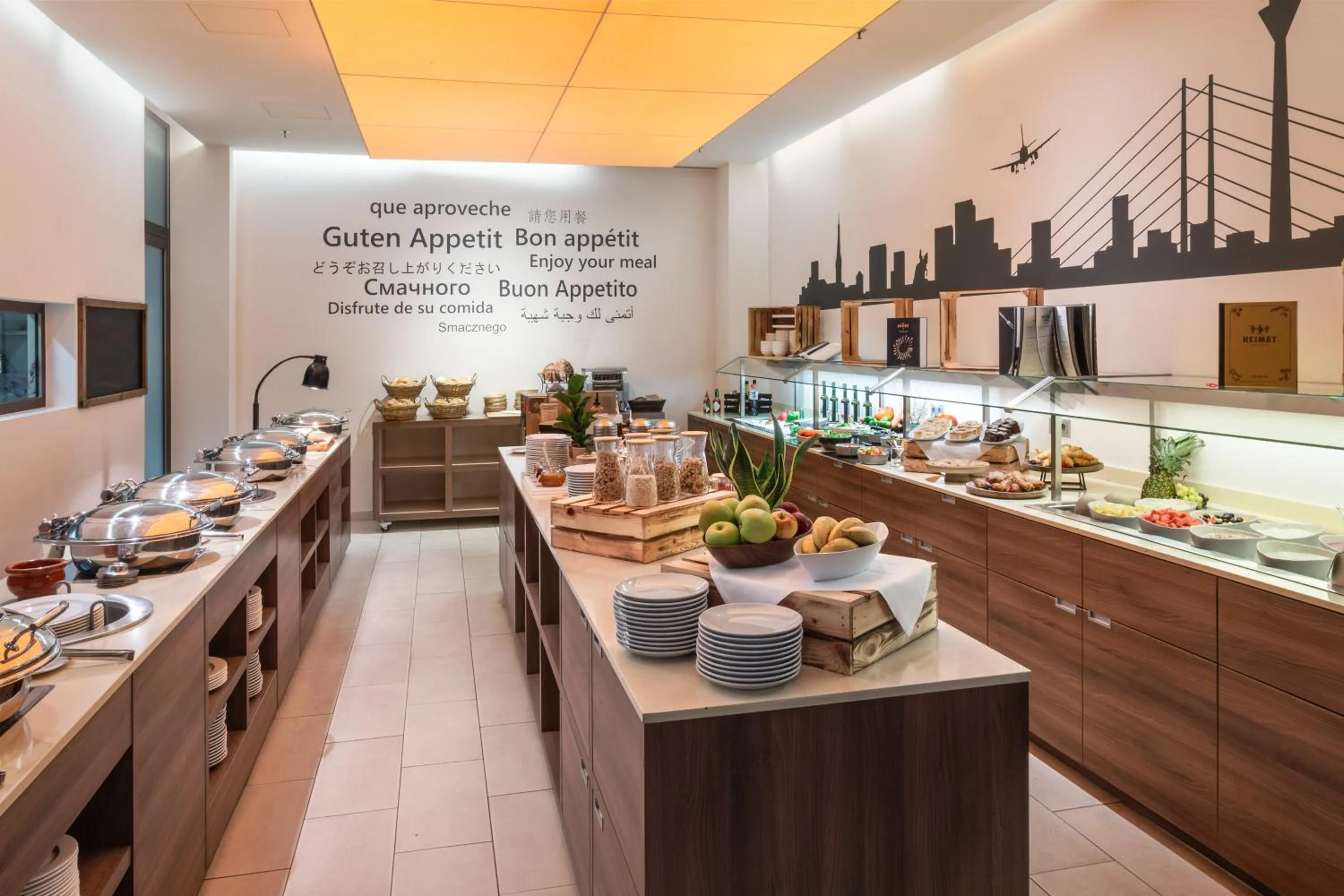 Food and drinks in Meliá Düsseldorf