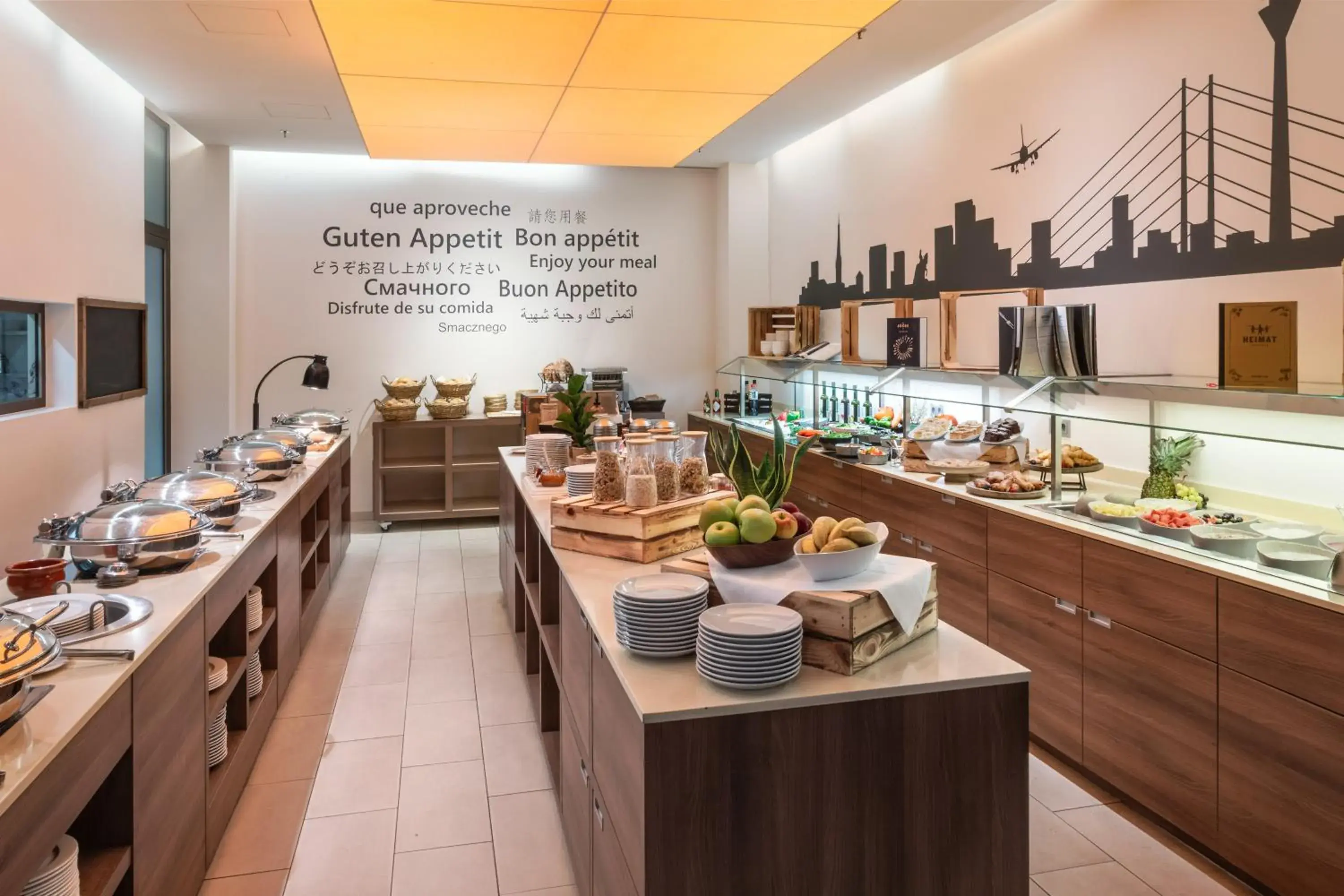 Food and drinks in Meliá Düsseldorf Food and drinks in Meliá Düsseldorf