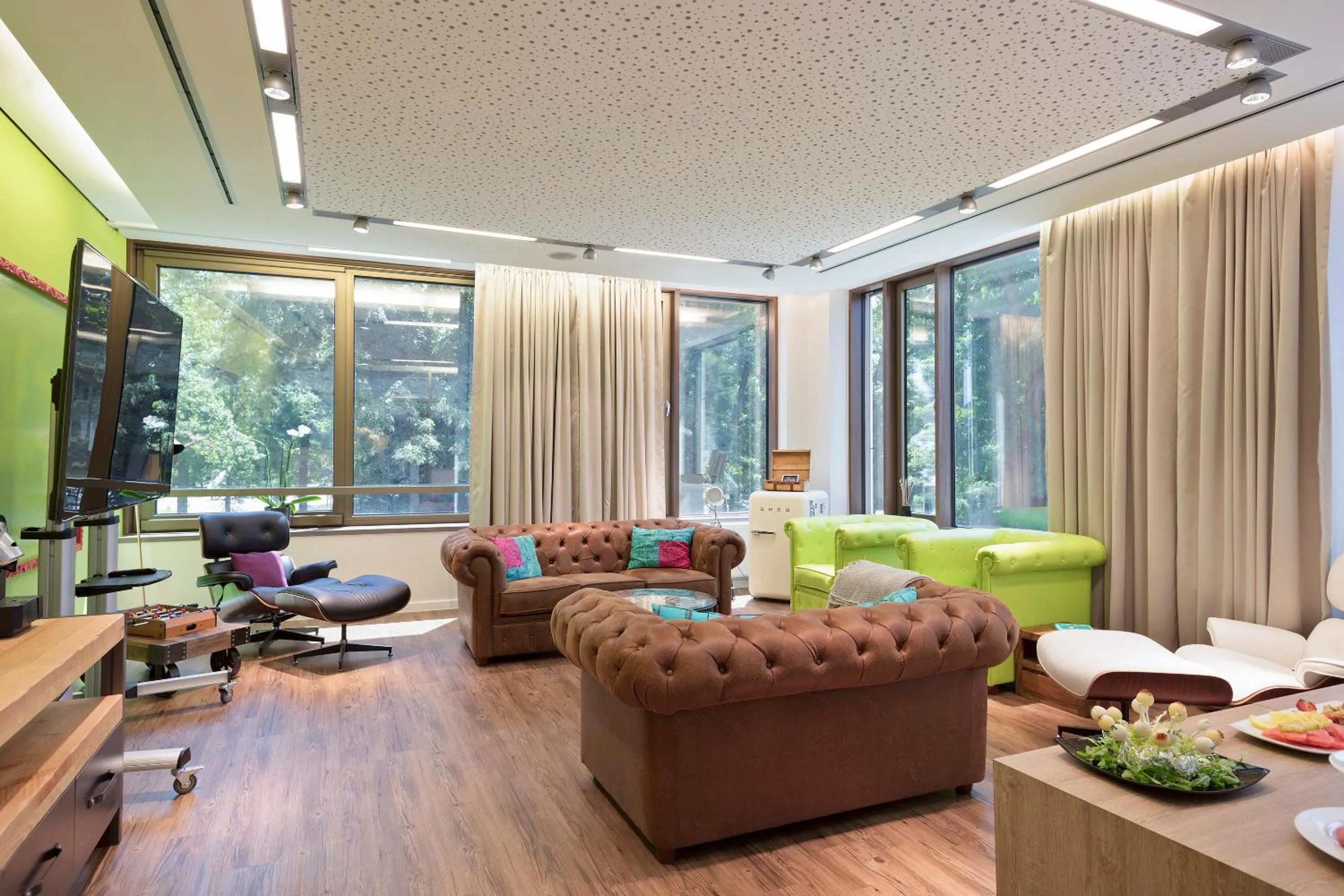 Living room in Meliá Düsseldorf