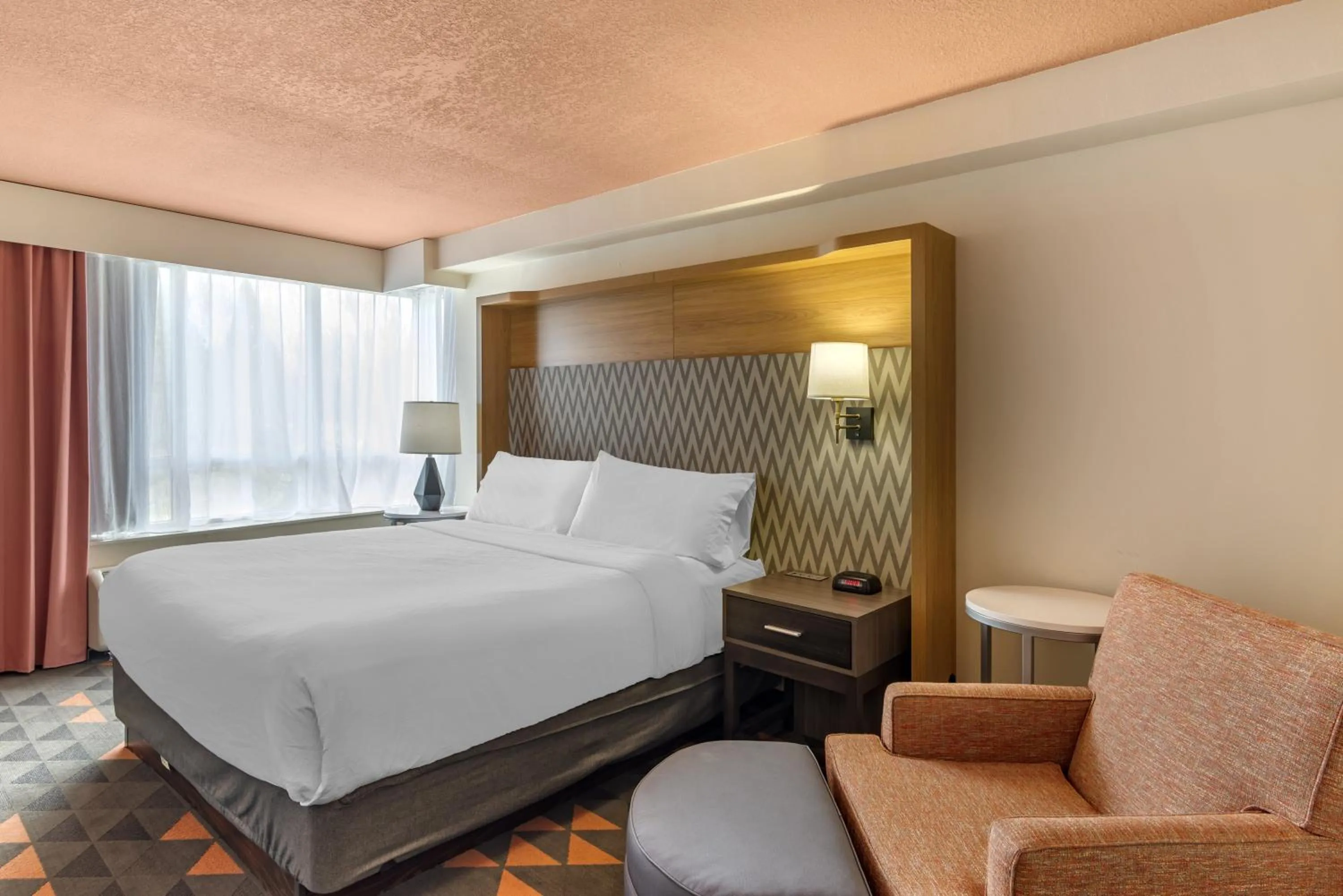 Bedroom, Bed in Holiday Inn Atlanta-Gas South Arena Area by IHG