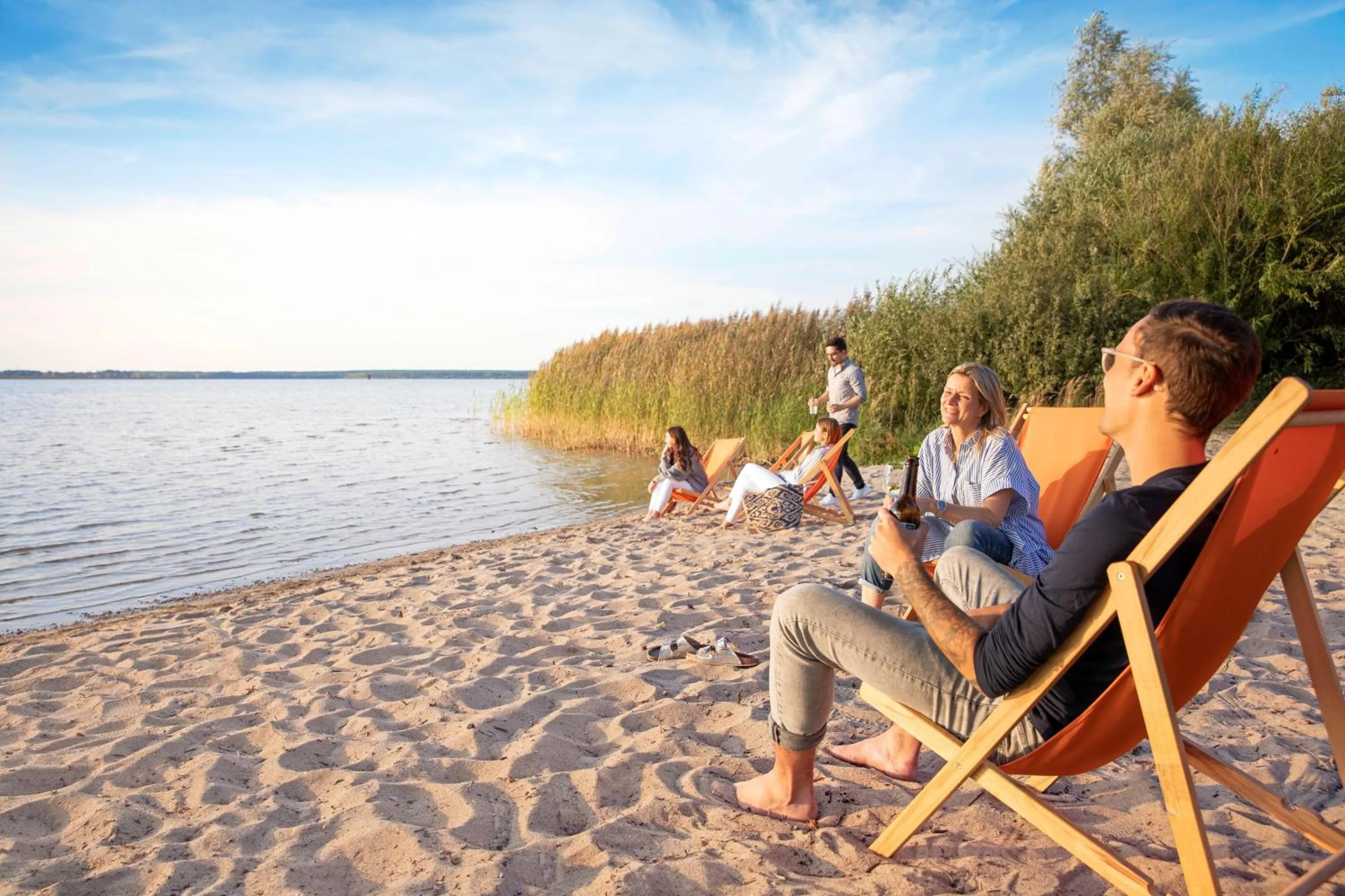 Beach in ROBINSON Fleesensee