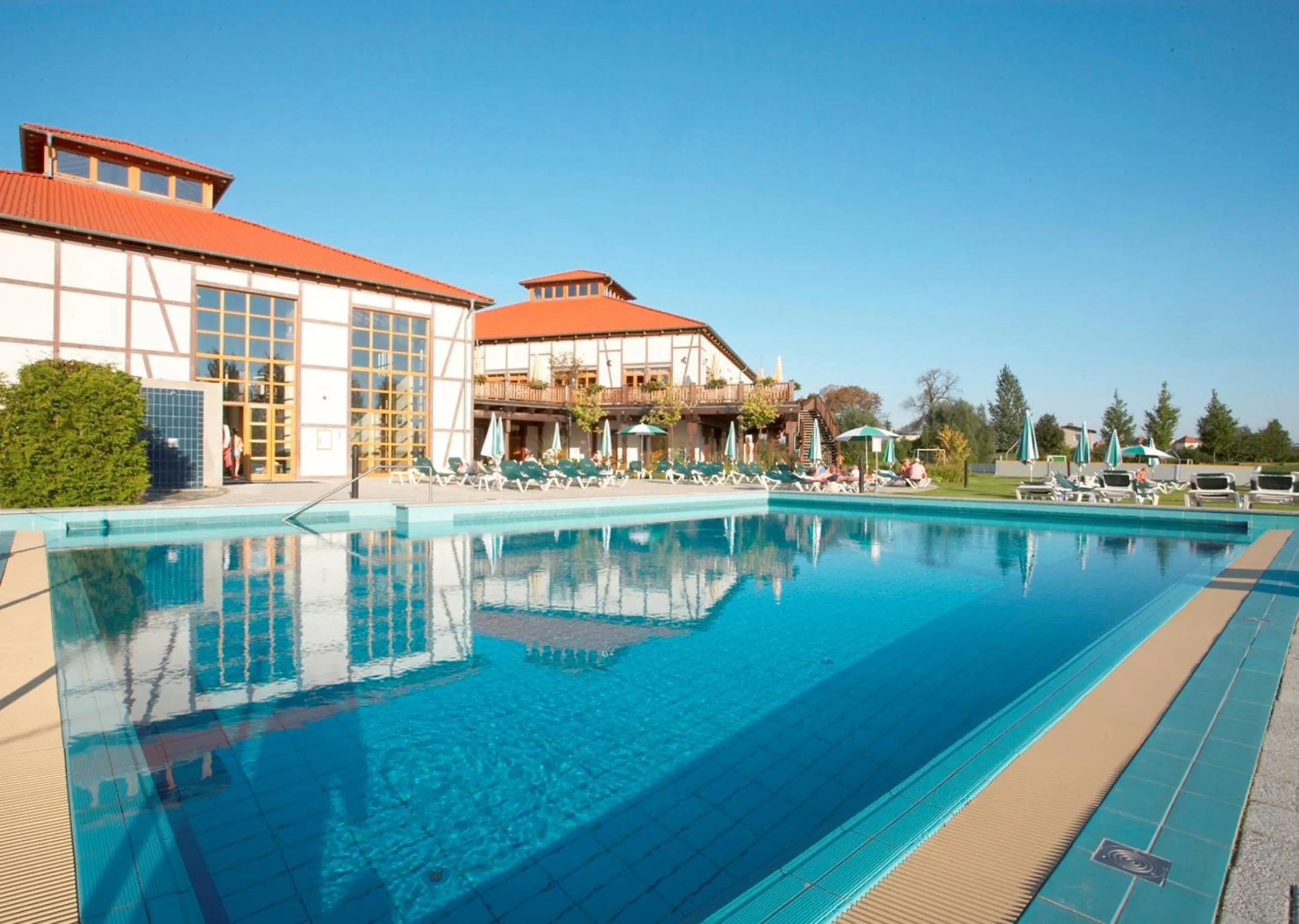 Swimming pool in ROBINSON Fleesensee