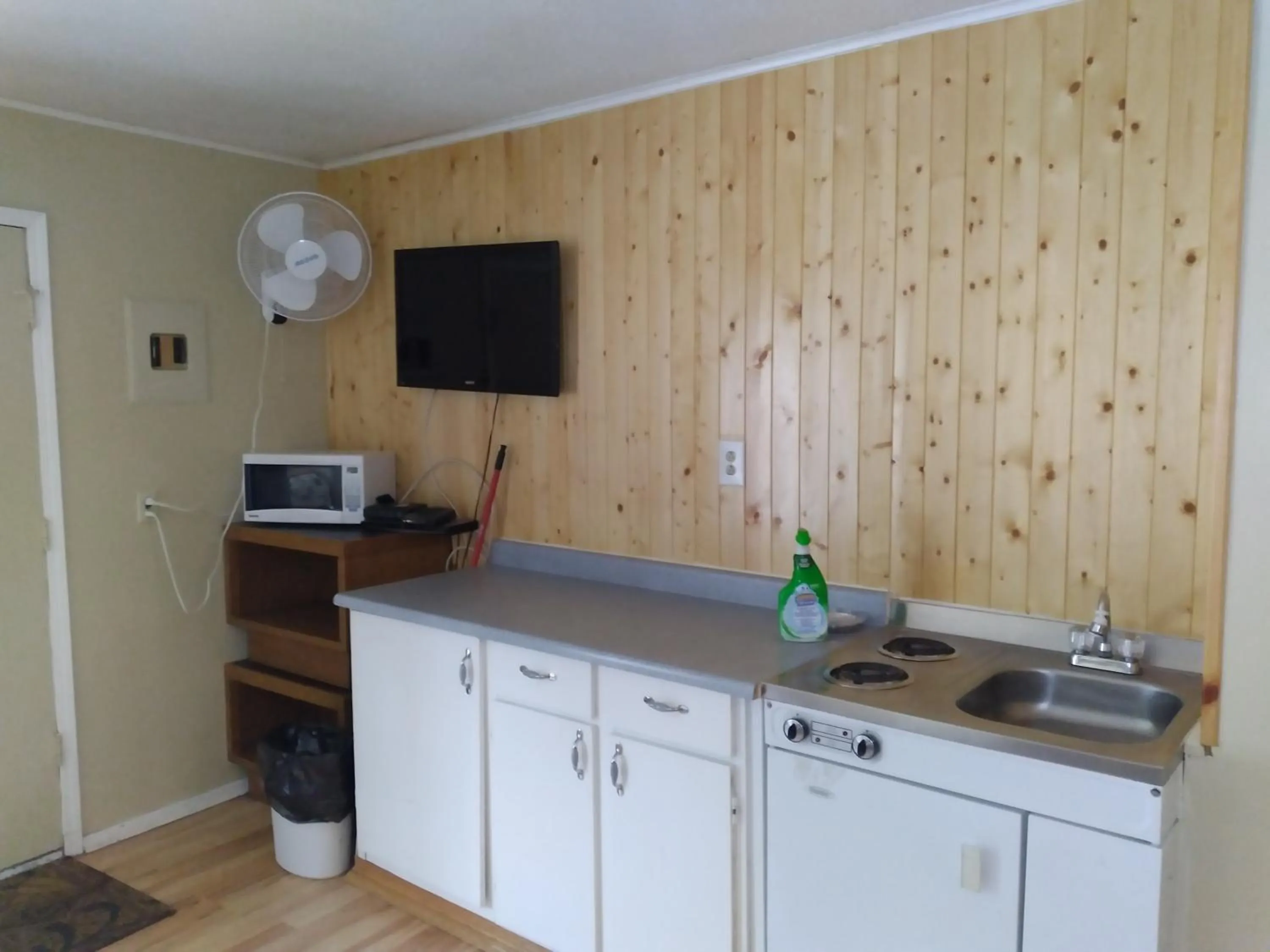 Kitchen or kitchenette in AppleTree Inn