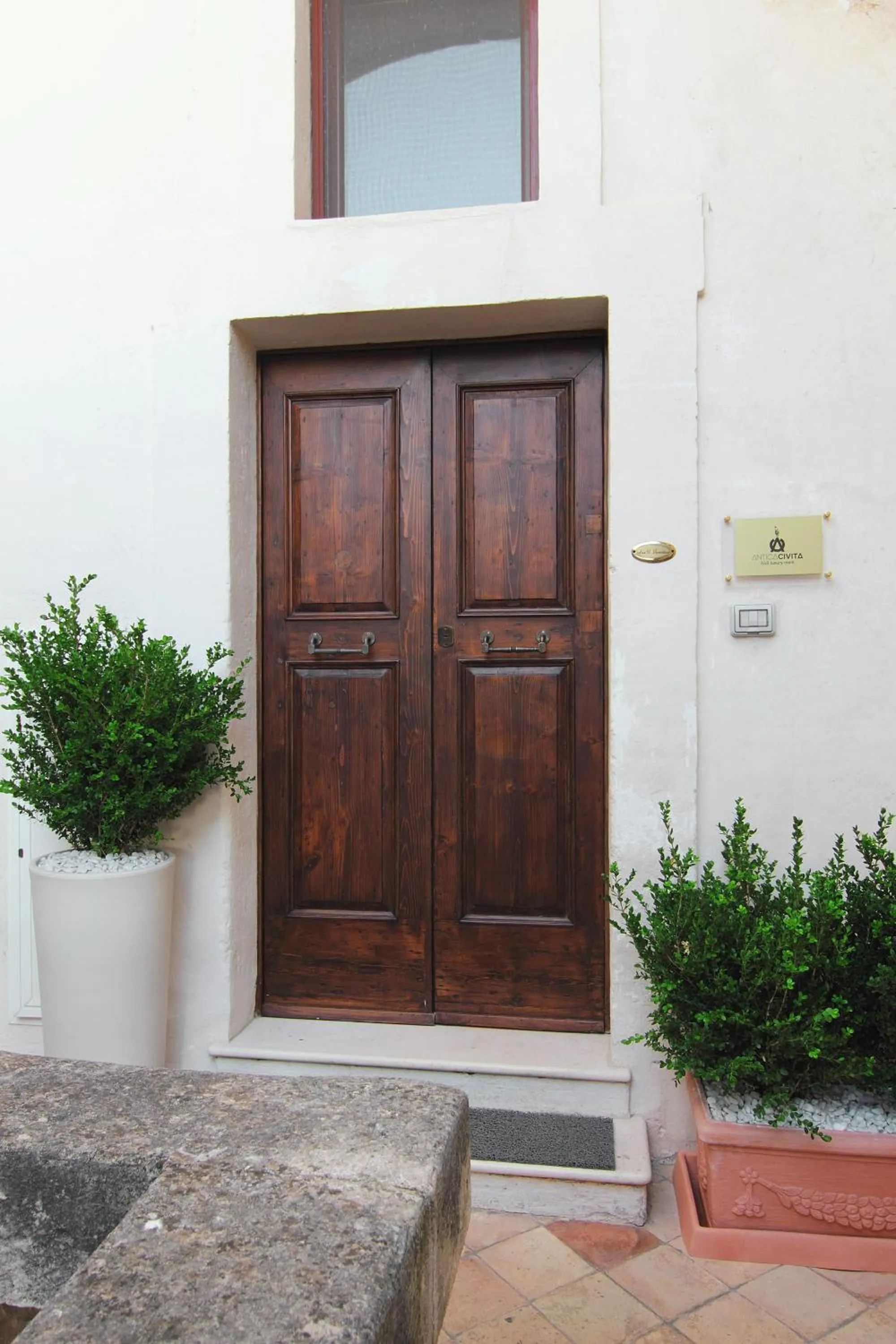 Property building in Antica Civita Luxury Room