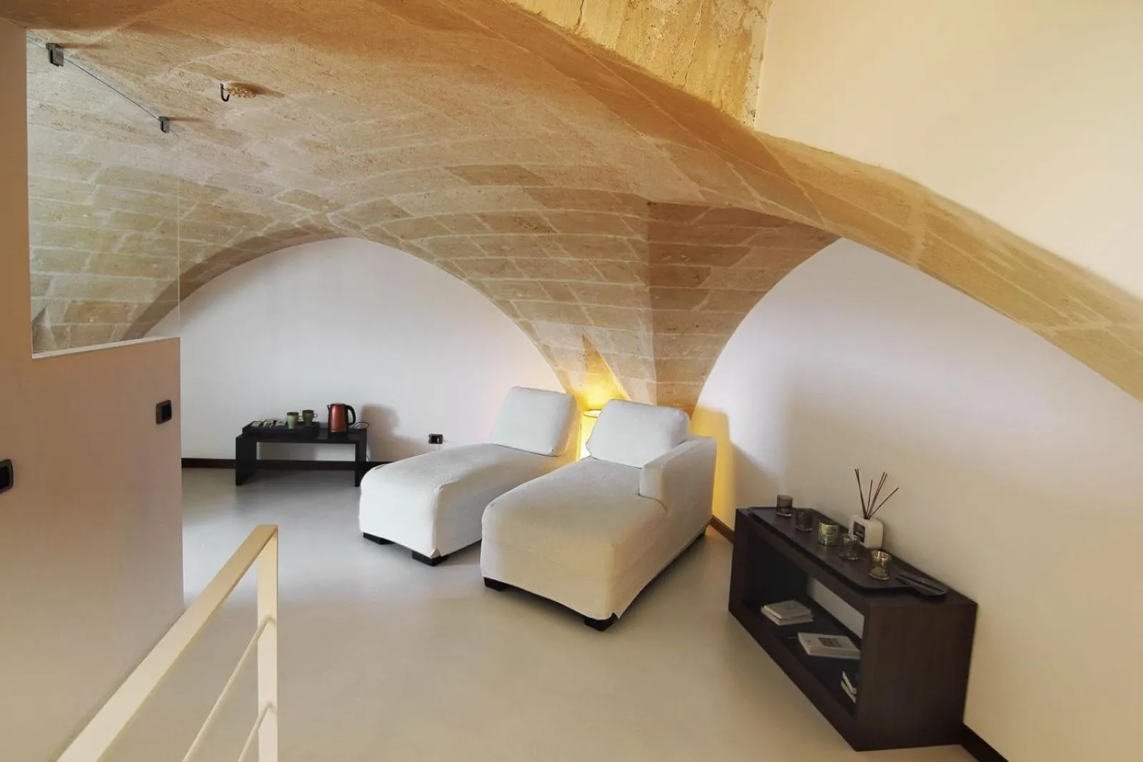 Living room, Bed in Antica Civita Luxury Room