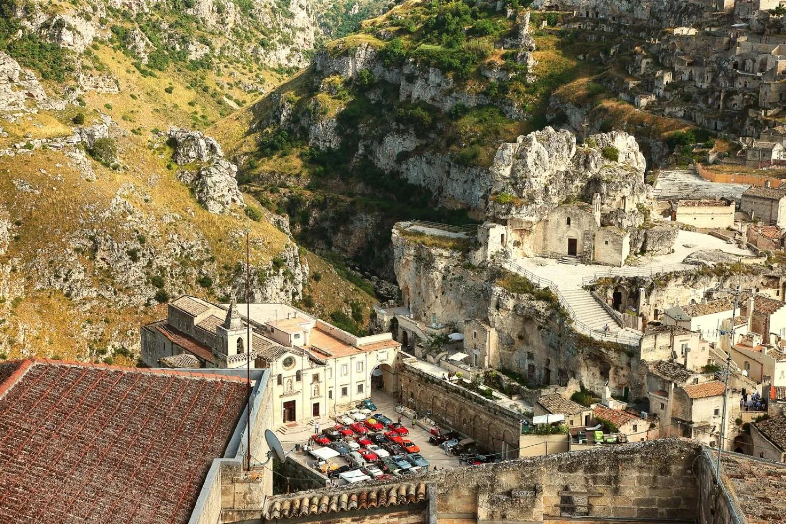 Landmark view in Antica Civita Luxury Room
