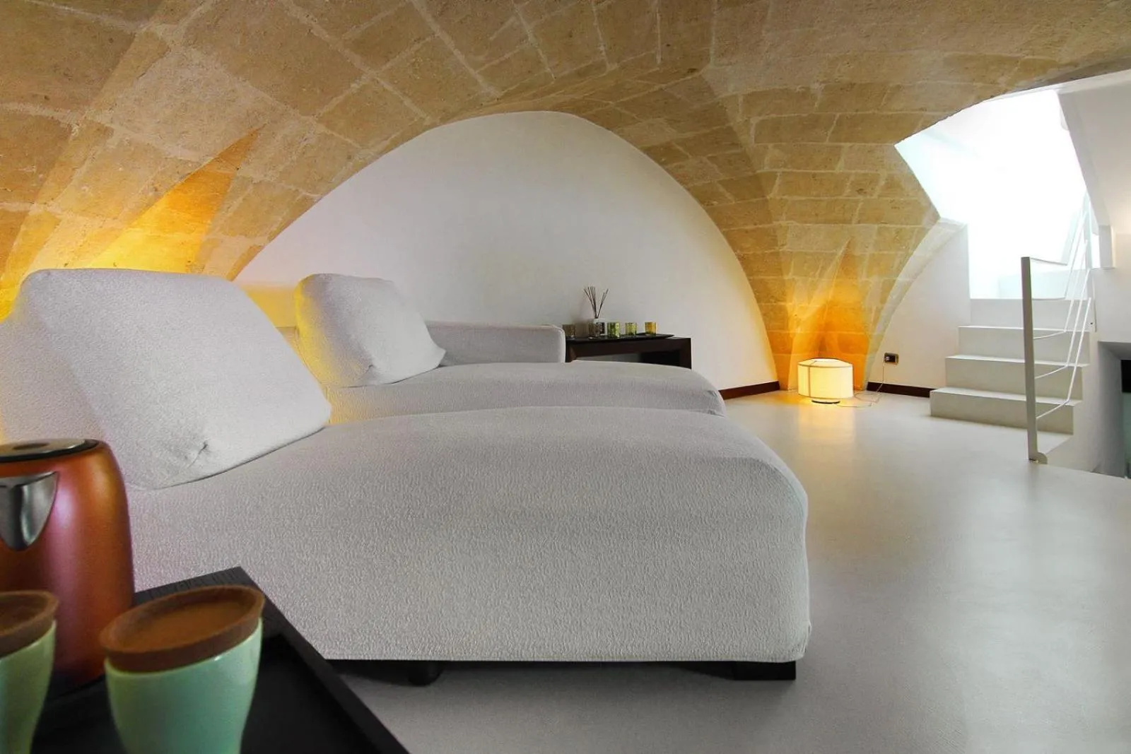 Living room, Bed in Antica Civita Luxury Room