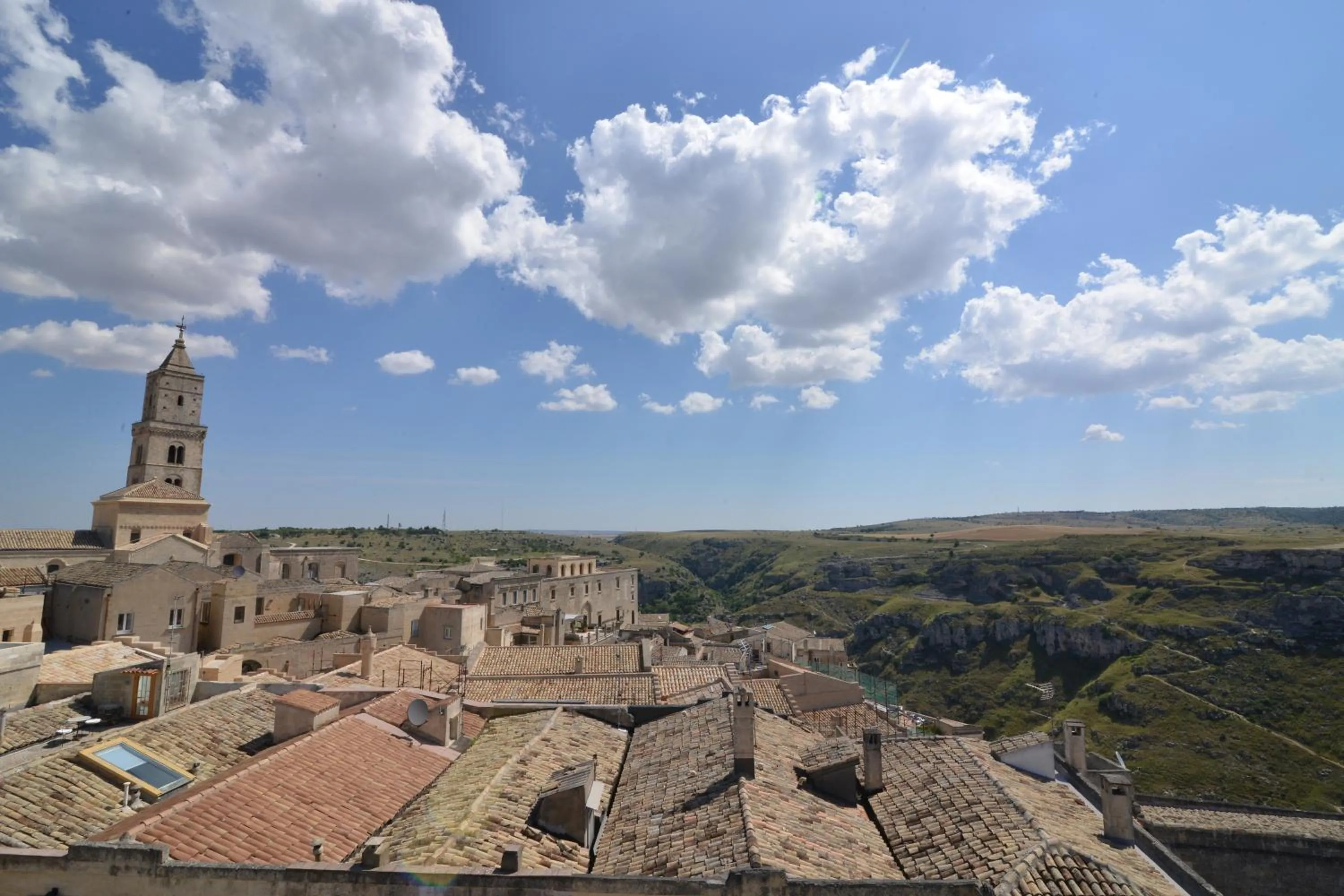 Landmark view in Antica Civita Luxury Room