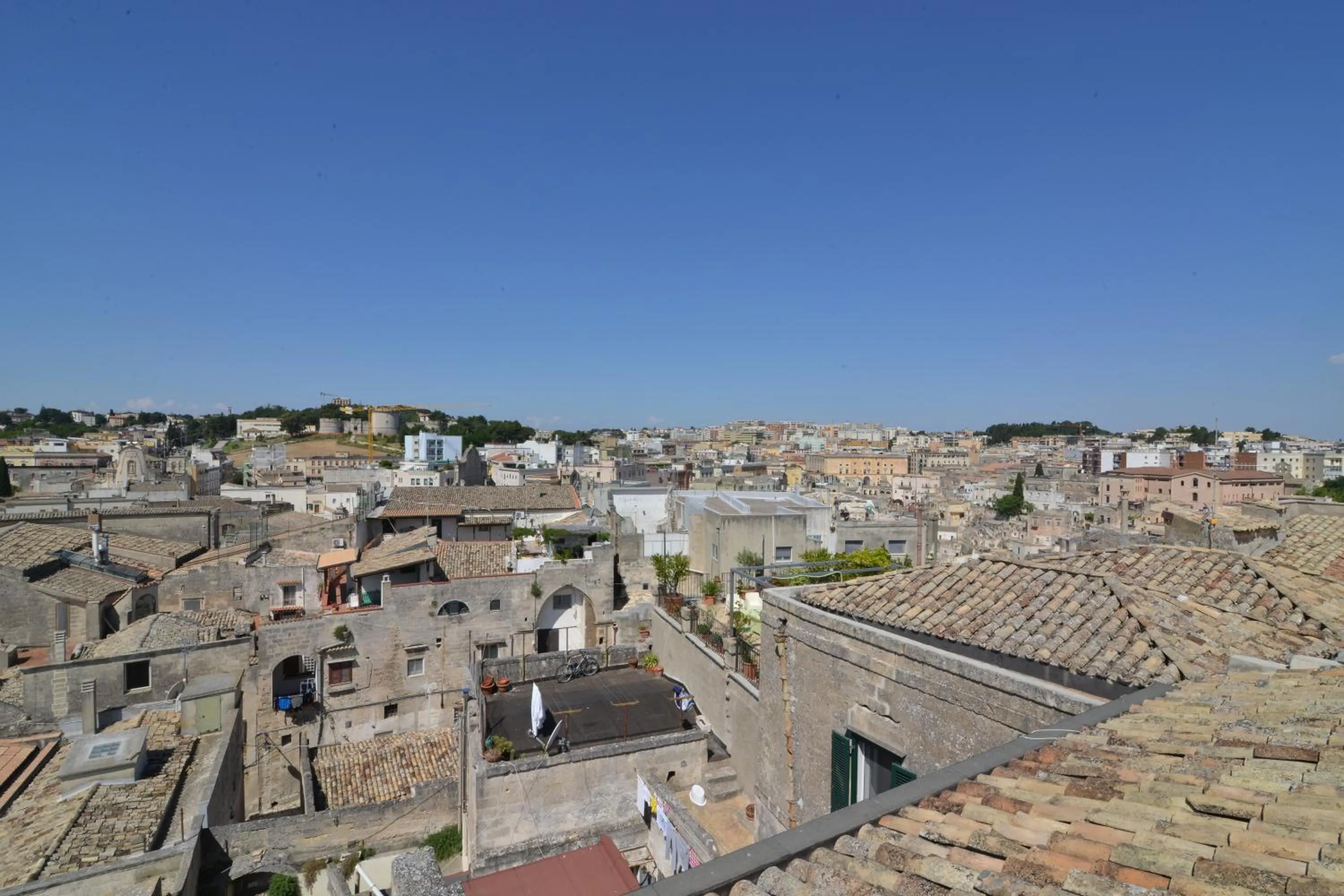 Landmark view in Antica Civita Luxury Room