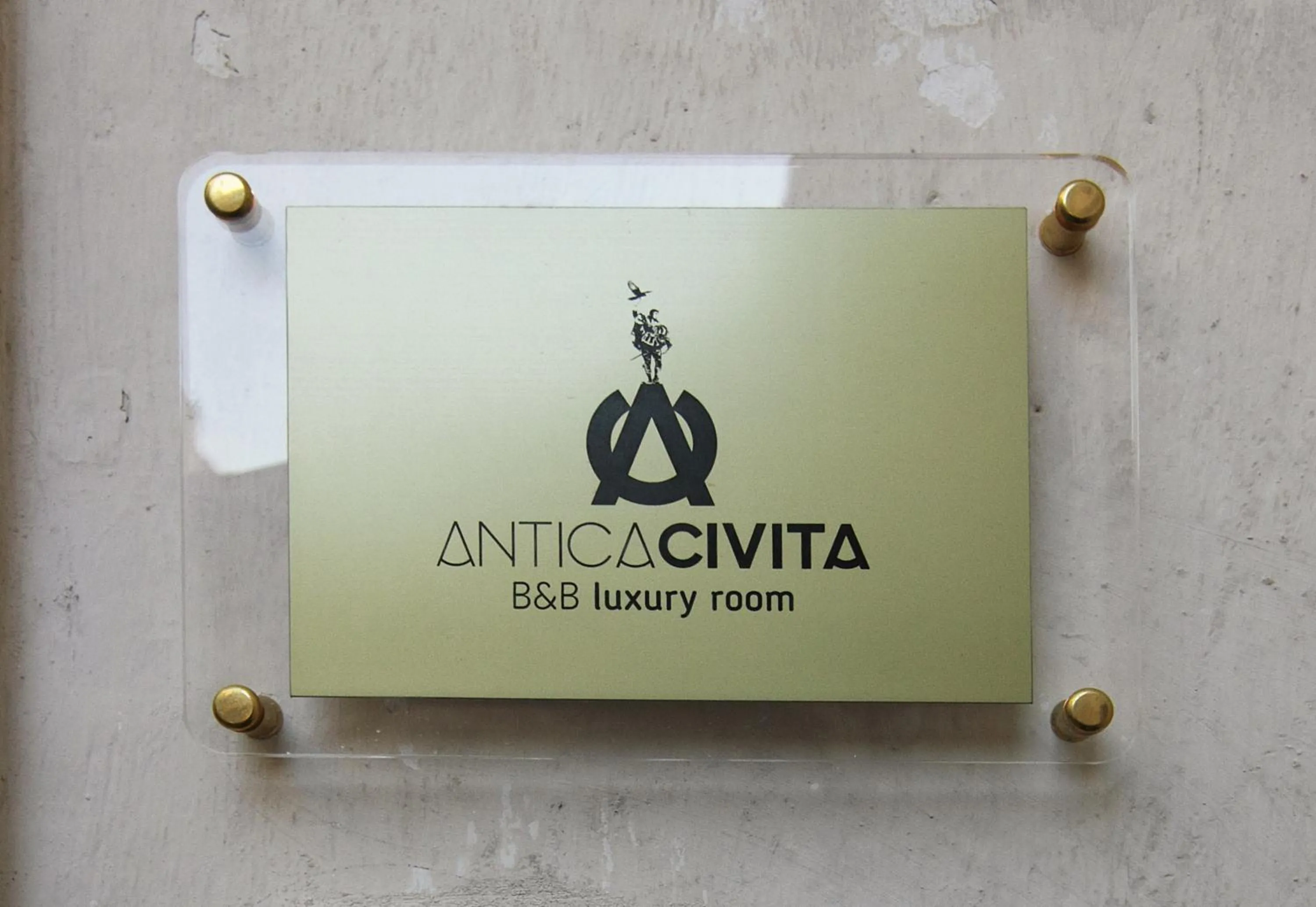 Property logo or sign in Antica Civita Luxury Room