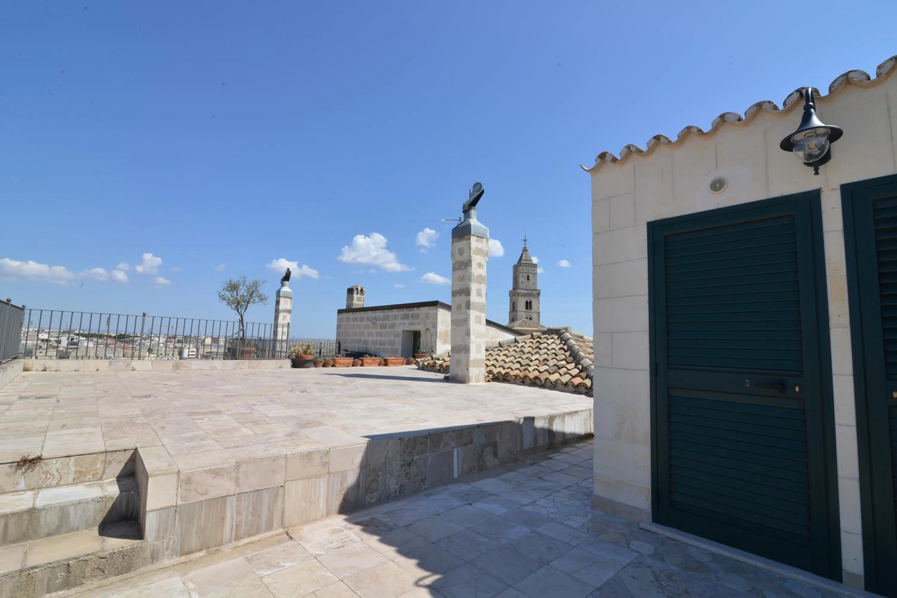 Landmark view in Antica Civita Luxury Room