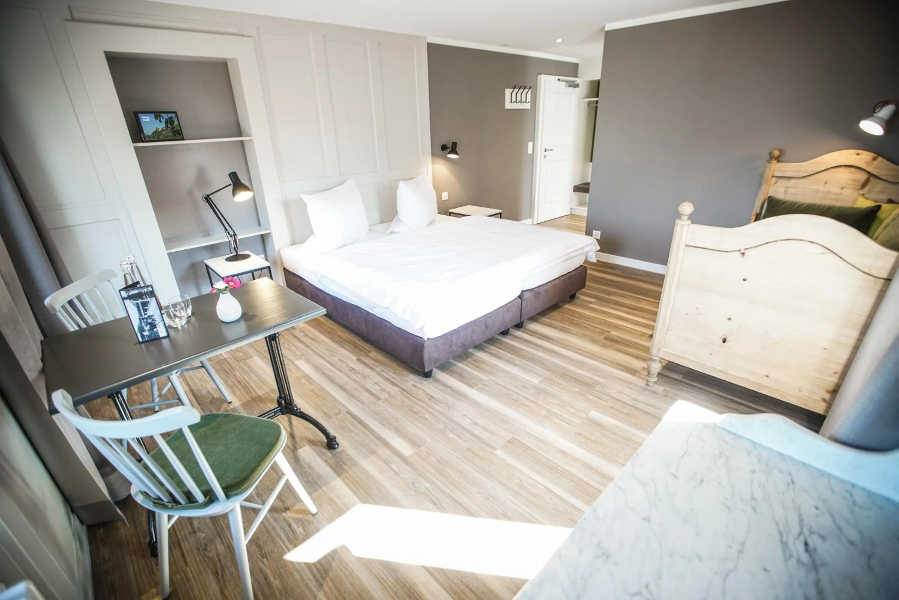 Photo of the whole room, Bed in B&B Zum Schleif