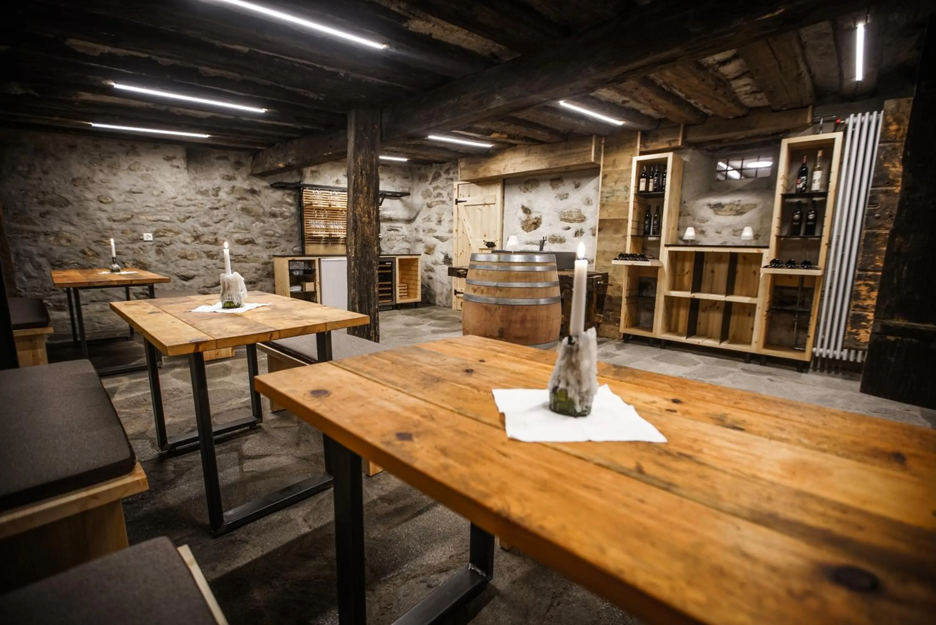 Lounge or bar in B&B Zum Schleif