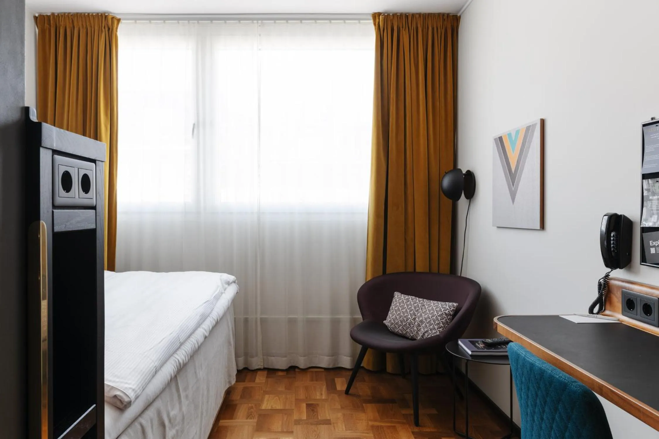 Bed in Clarion Hotel Amaranten