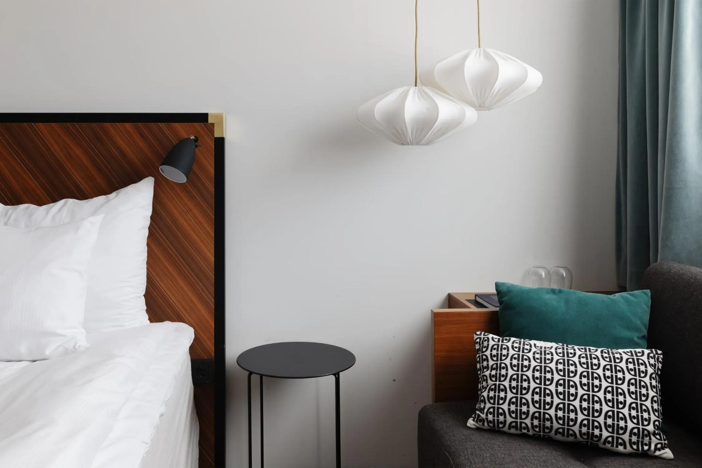 Bed in Clarion Hotel Amaranten